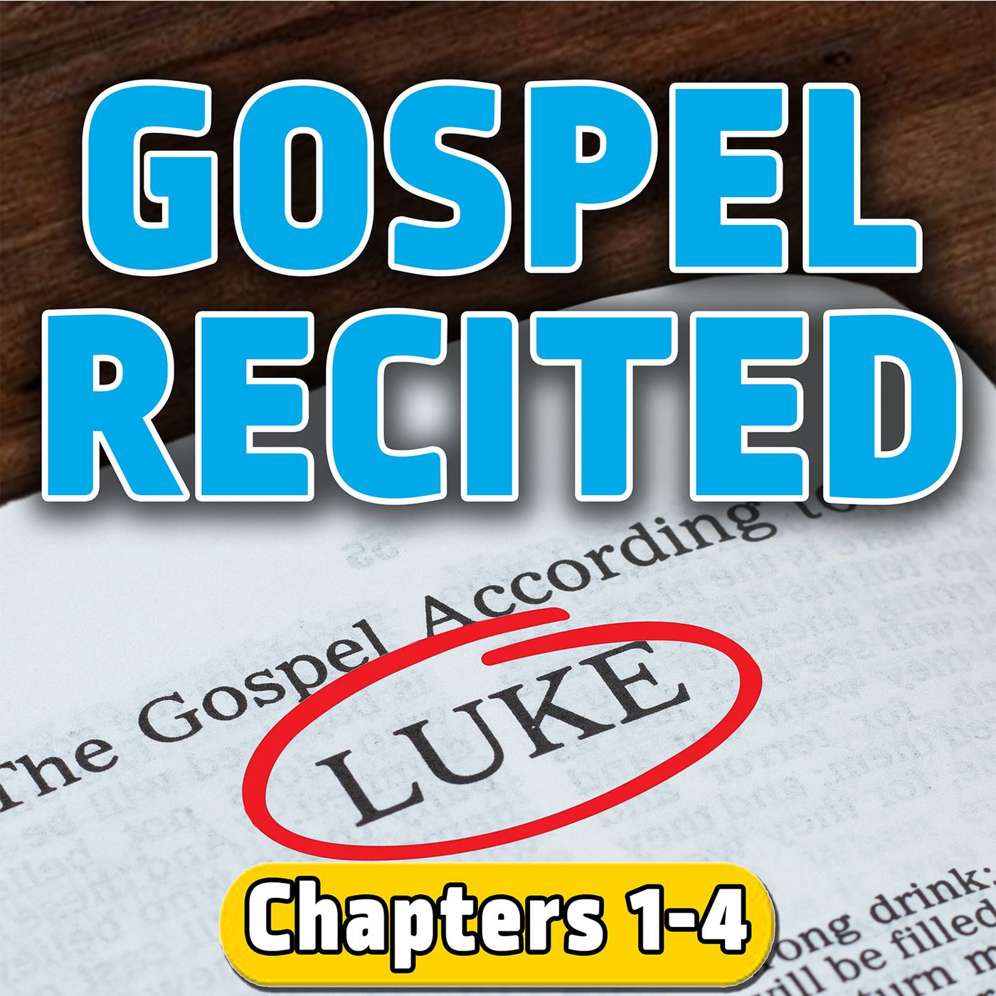 The Story of Jesus for Easter (Luke 1-4 recited from memory)