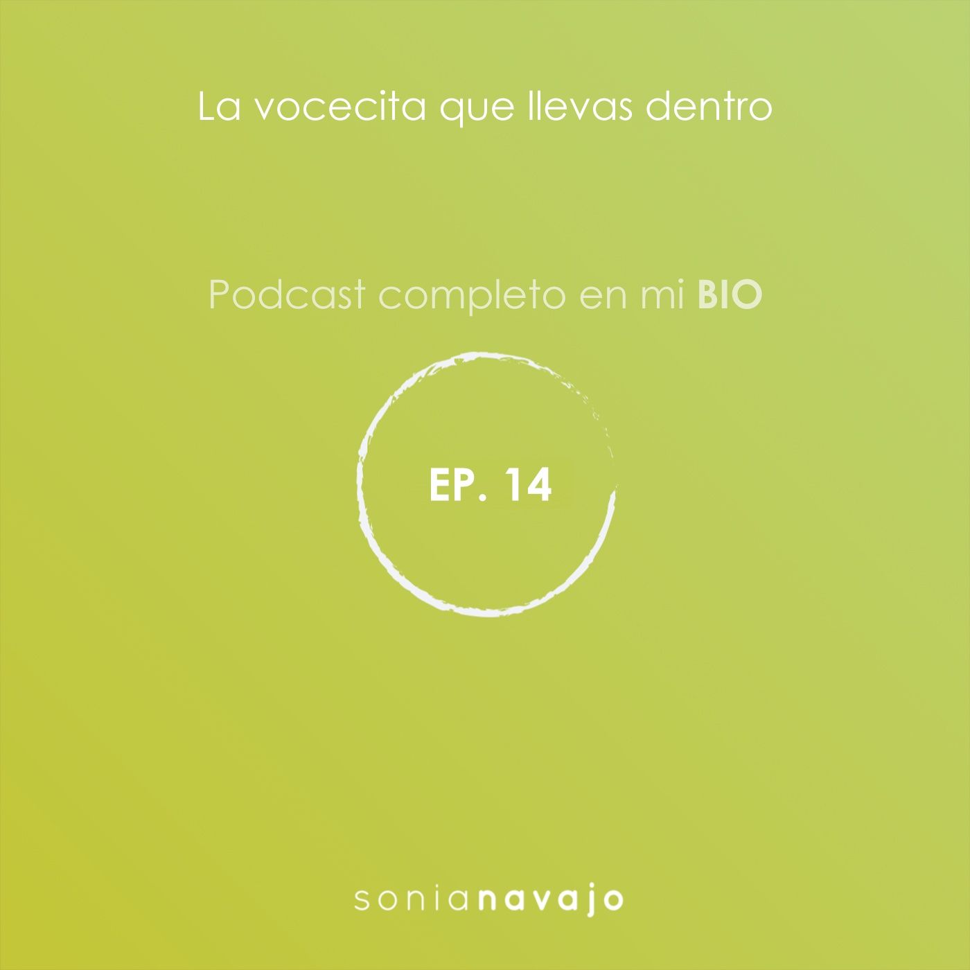 Sonia Navajo Psicología - Mi voz irá contigo
