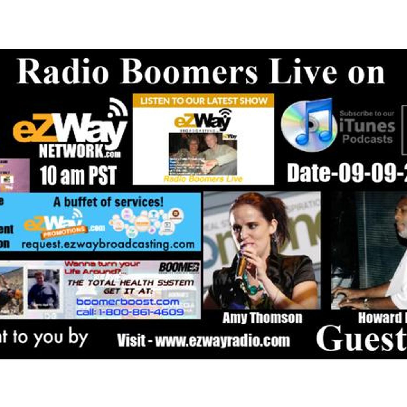 Radio Boomers Live S8 EP 52 Feat. Amy Thomson & Howard Rice episode artwork