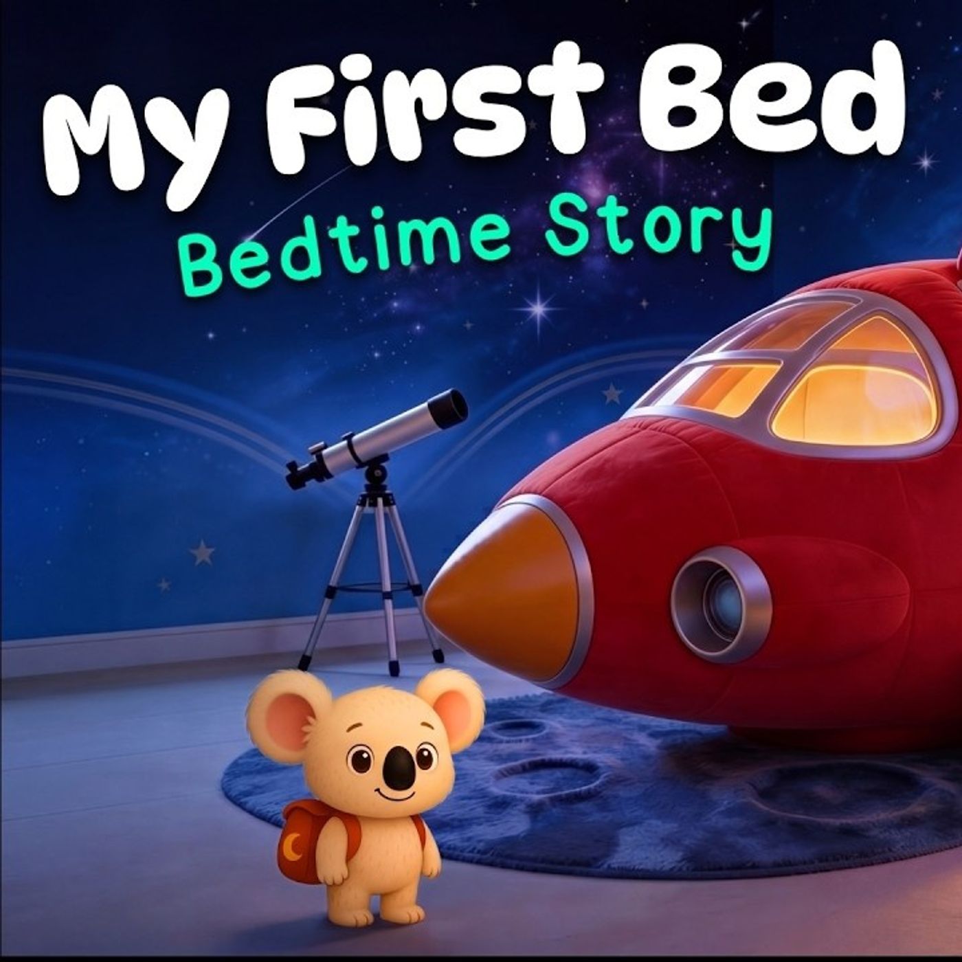 Baby Koko_s First Big Bed  BEST Toddler Bedtime Story  with Baby Sleep Music episode artwork