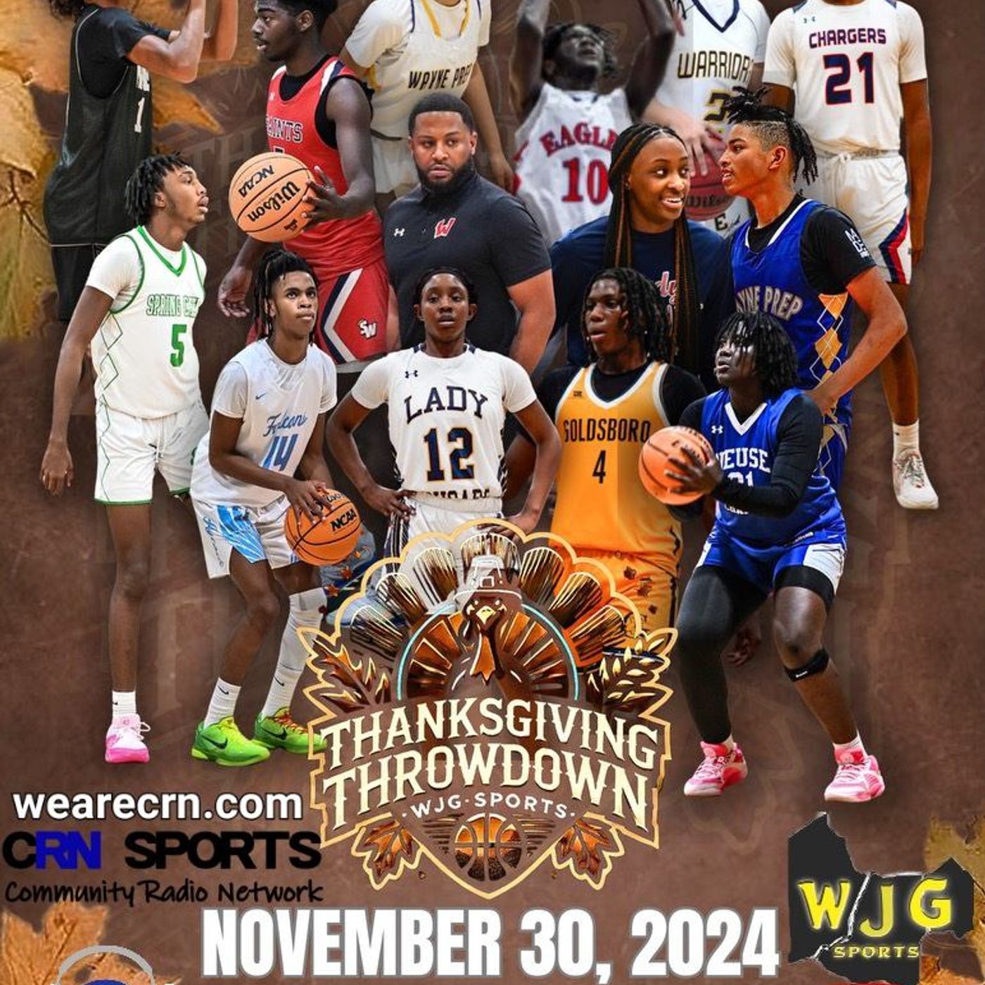 #NCHSAA WJG Sports Thanksgiving Throwdown Athens Drive VS CB Aycock! #WeAreCRN #WJGSports