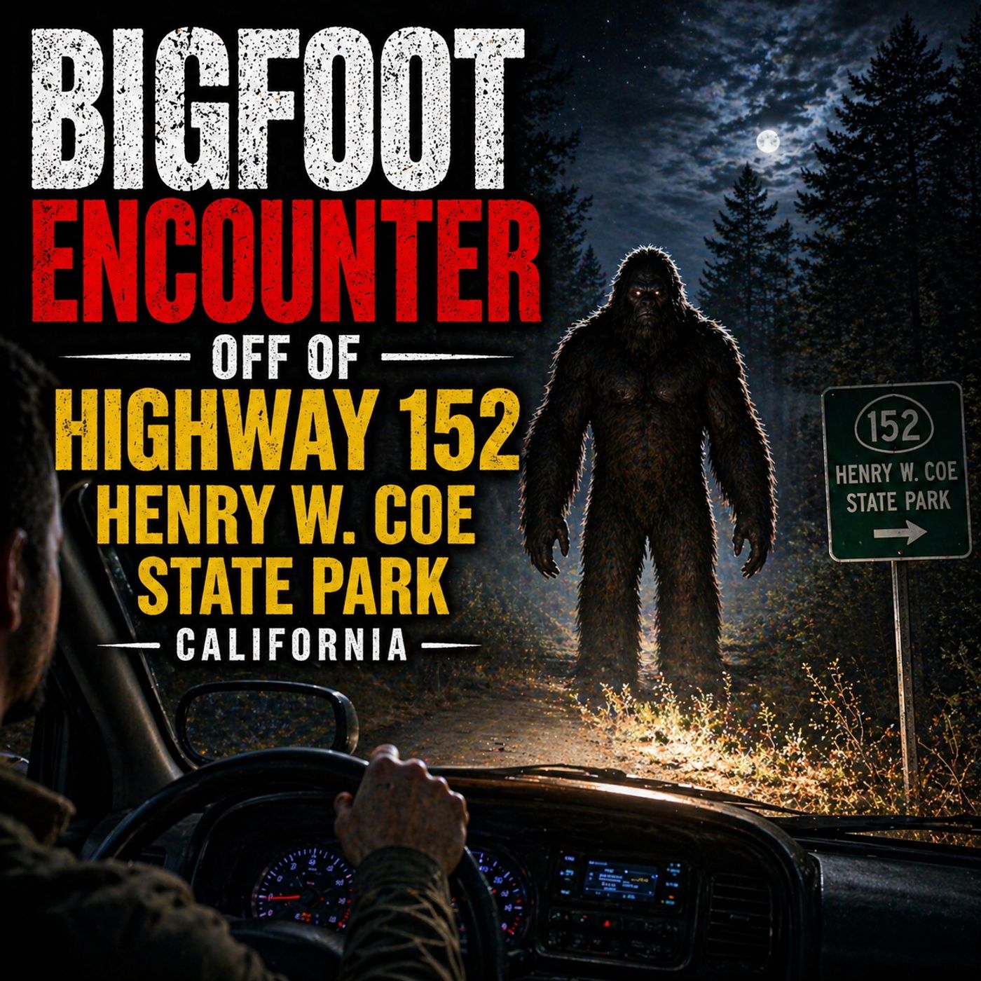 BIGFOOT SIGHTING ON HIGHWAY 152 IN CALIFORNIA | HENRY COE STATE PARK CALIFORNIA — SASQUATCH THEORY cover