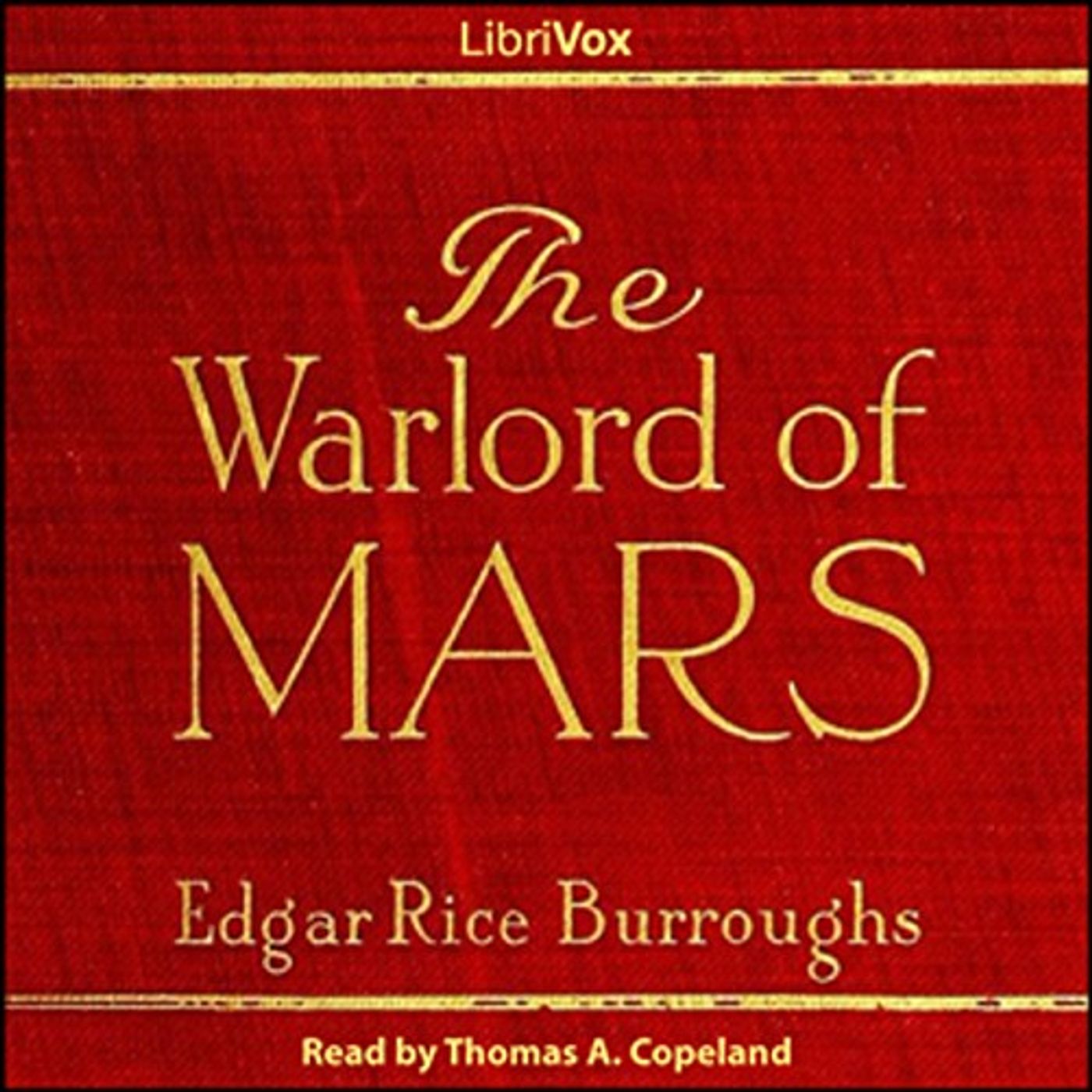 The Warlord of Mars by Edgar Rice Burroughs. cover art