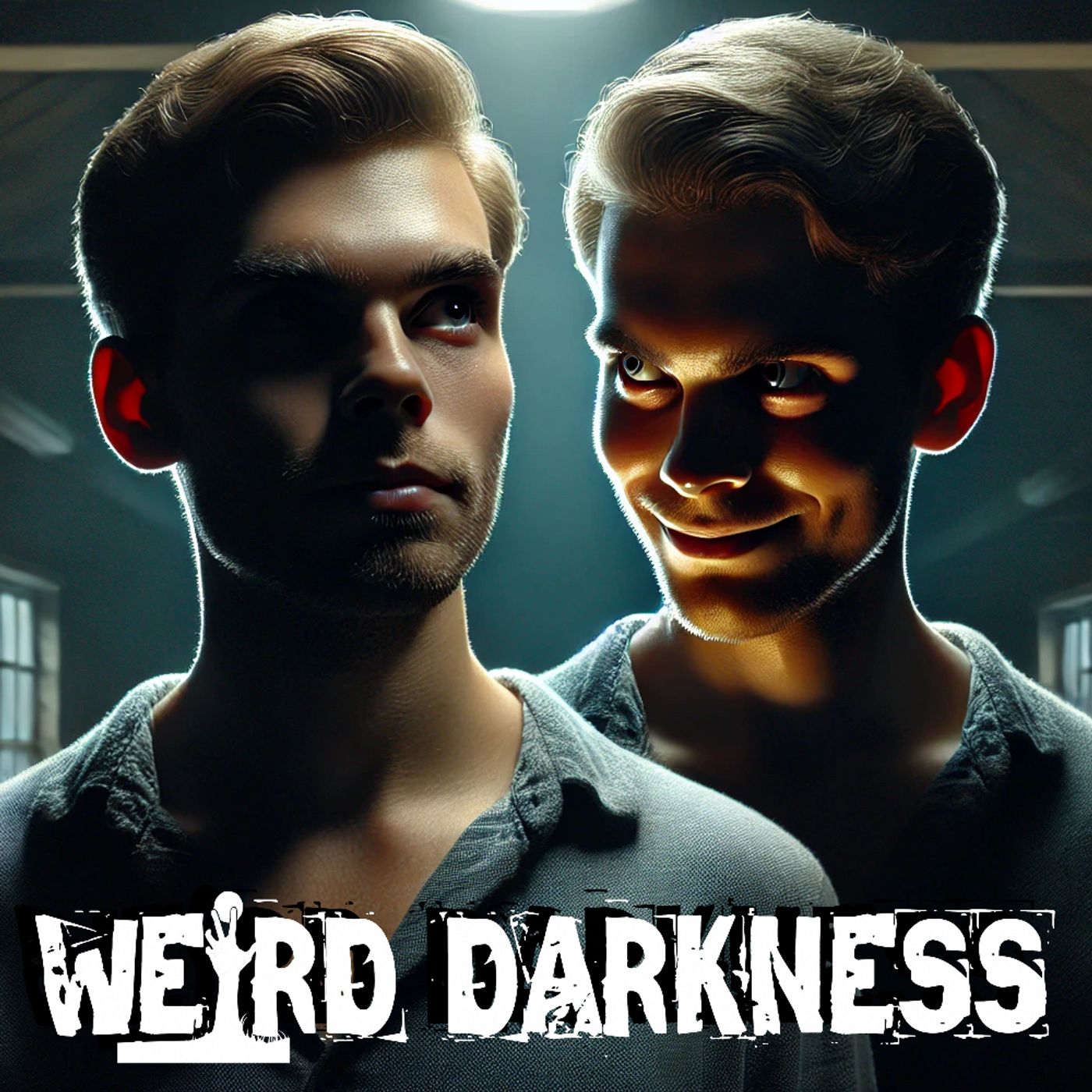 cover of episode “DISTURBING DOPPELGANGERS” and “THE VAMPIRE MERCY BROWN” #WeirdDarkness