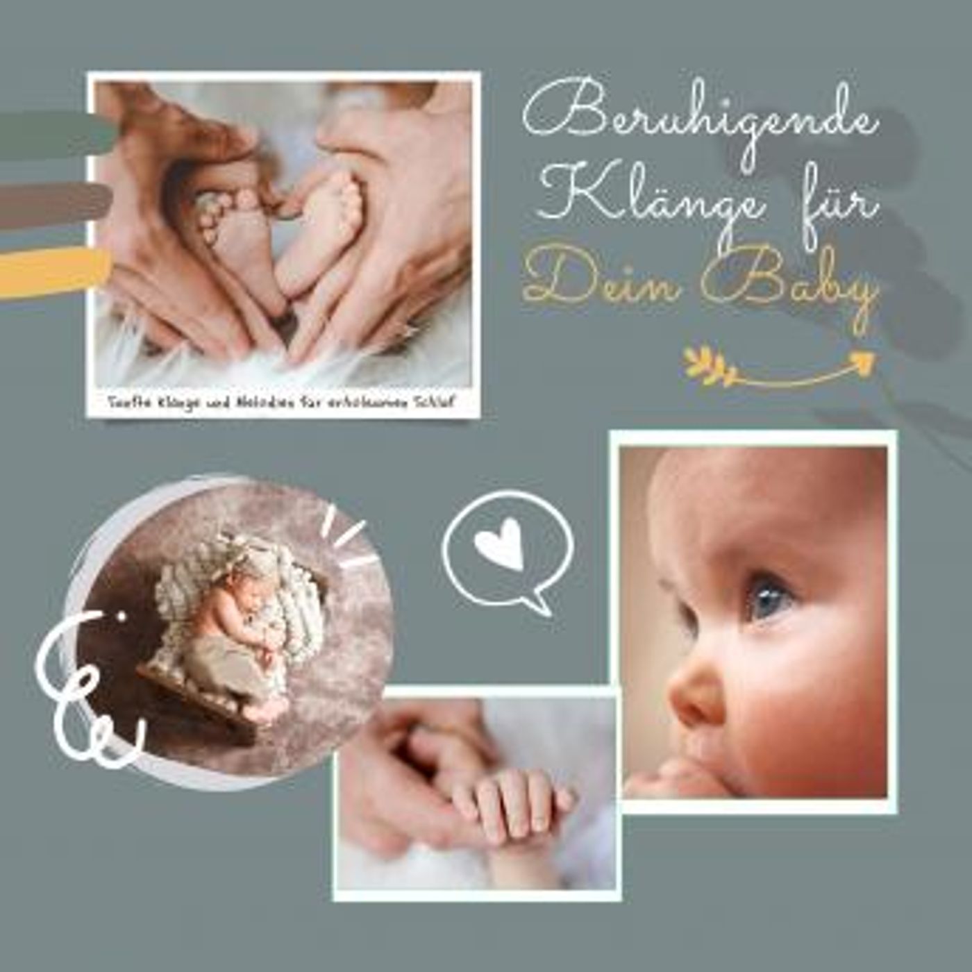 [German] - Beruhigende Klänge für Dein Baby: Sanfte Klänge und Melodien für erholsamen Schlaf by Das Baby-Einschlaf-Zentrum episode artwork
