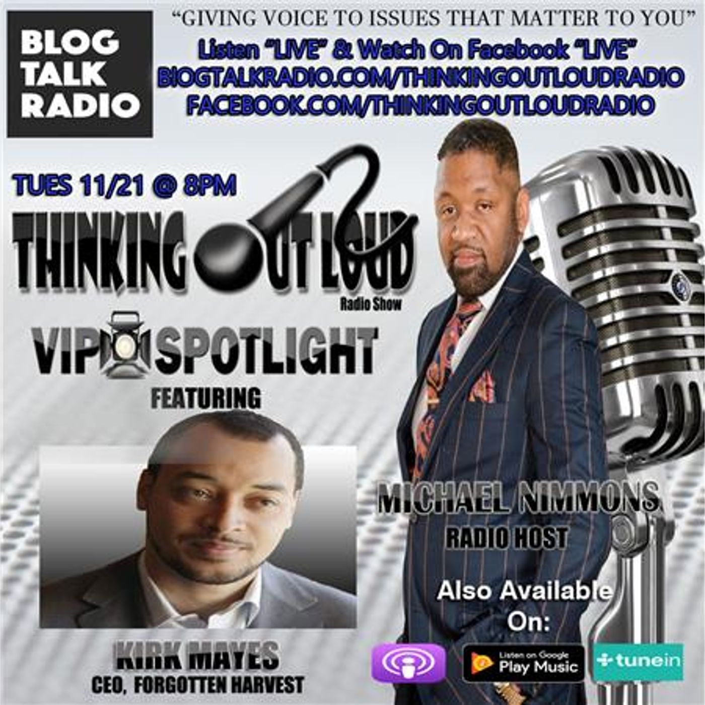 Thanksgiving VIP Spotlight feat. CEO of Forgotten Harvest Kirk Mayes