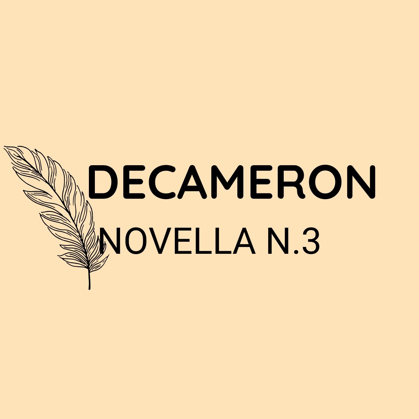 Terza novella del primo giorno podcast artwork