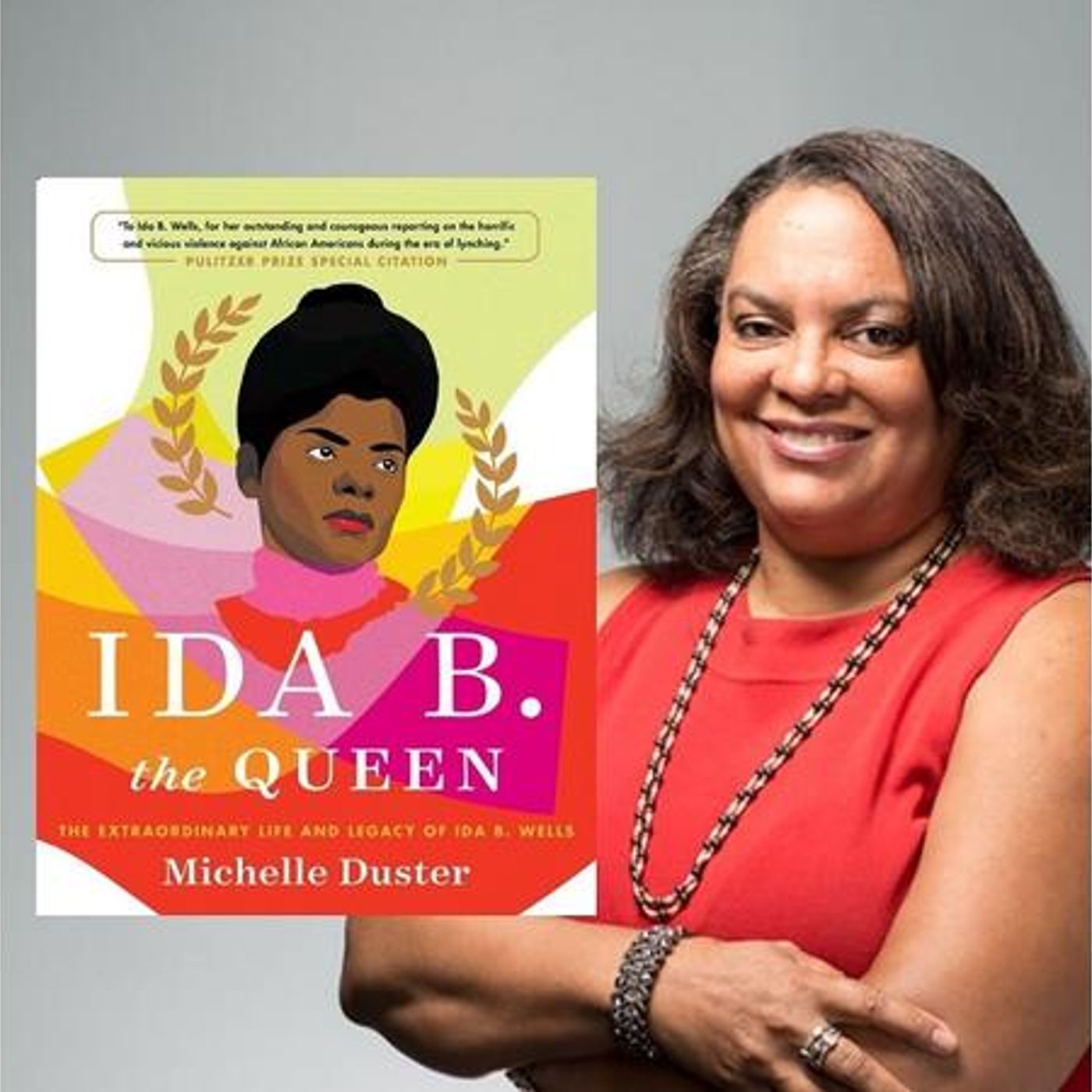 Author Michelle Duster discusses Ida B. the Queen on #ConversationsLIVE episode artwork