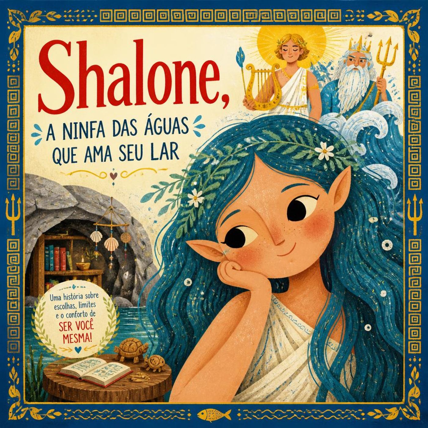 A Ninfa Shalone e os Convites do Olimpo ｜ Mitologia grega