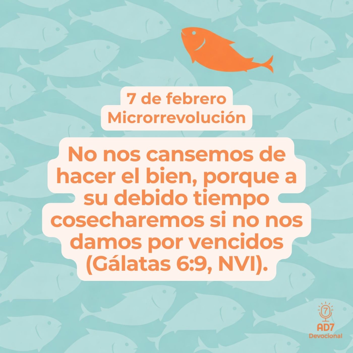 Microrrevolución ~ Devocional de Jóvenes ~ 7 de febrero 2026 Microrrevolución ~ Devocional de Jóvenes ~ 7 de febrero 2026