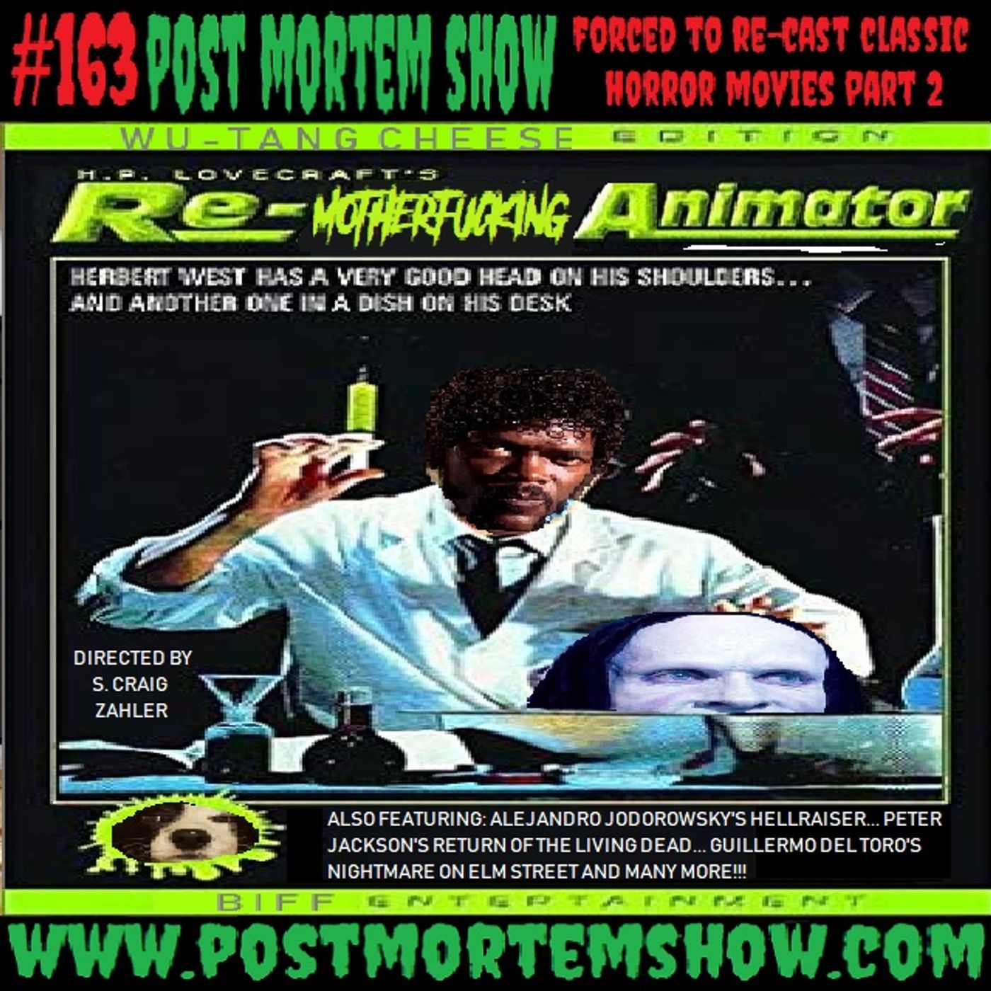 e163 - Re-animated Wutang Cheddar (Forced to Recast Classic Horror Movies 2) episode artwork