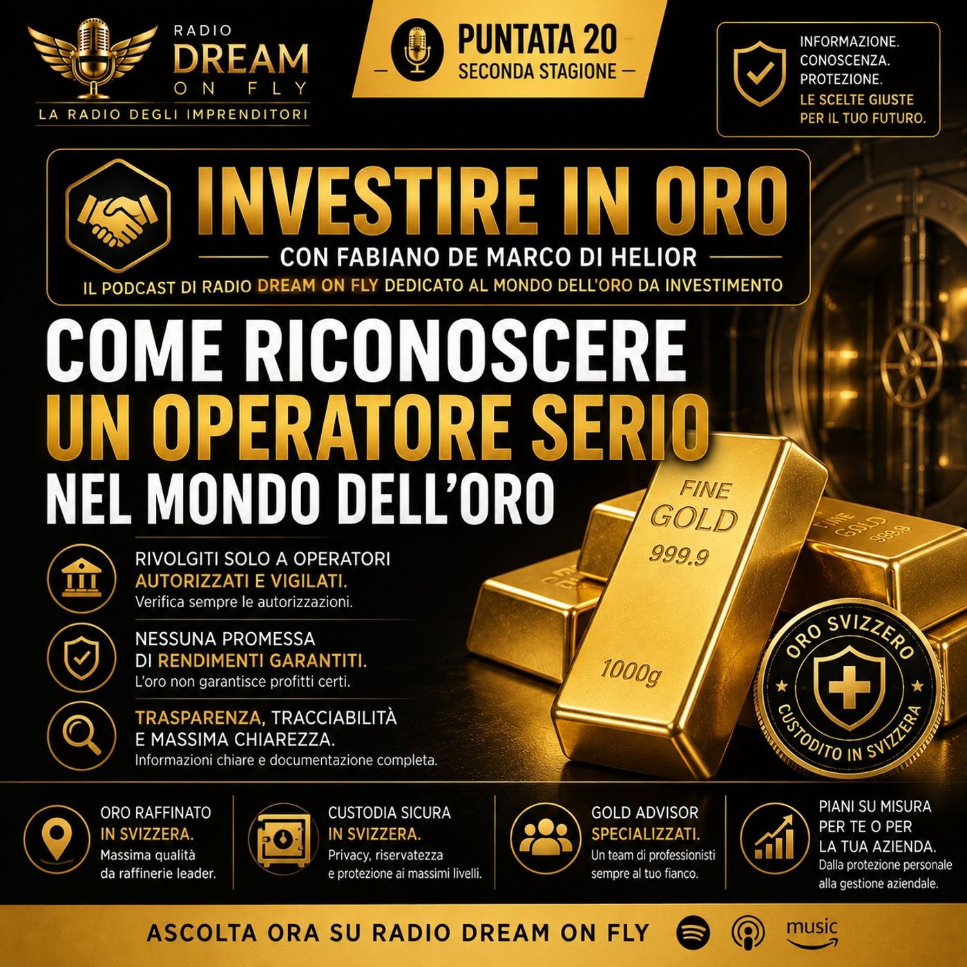 Come riconoscere un operatore serio nel mondo dell’oro
