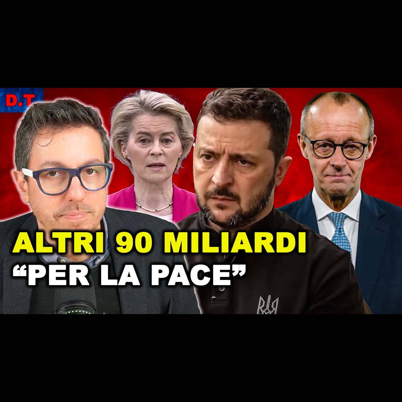 ALTRI 90 MILIARDI A KIEV “PER LA PACE” | ZELENSKY: SOLDI E ARMI O L’EUROPA “PAGHERÀ COL SANGUE”