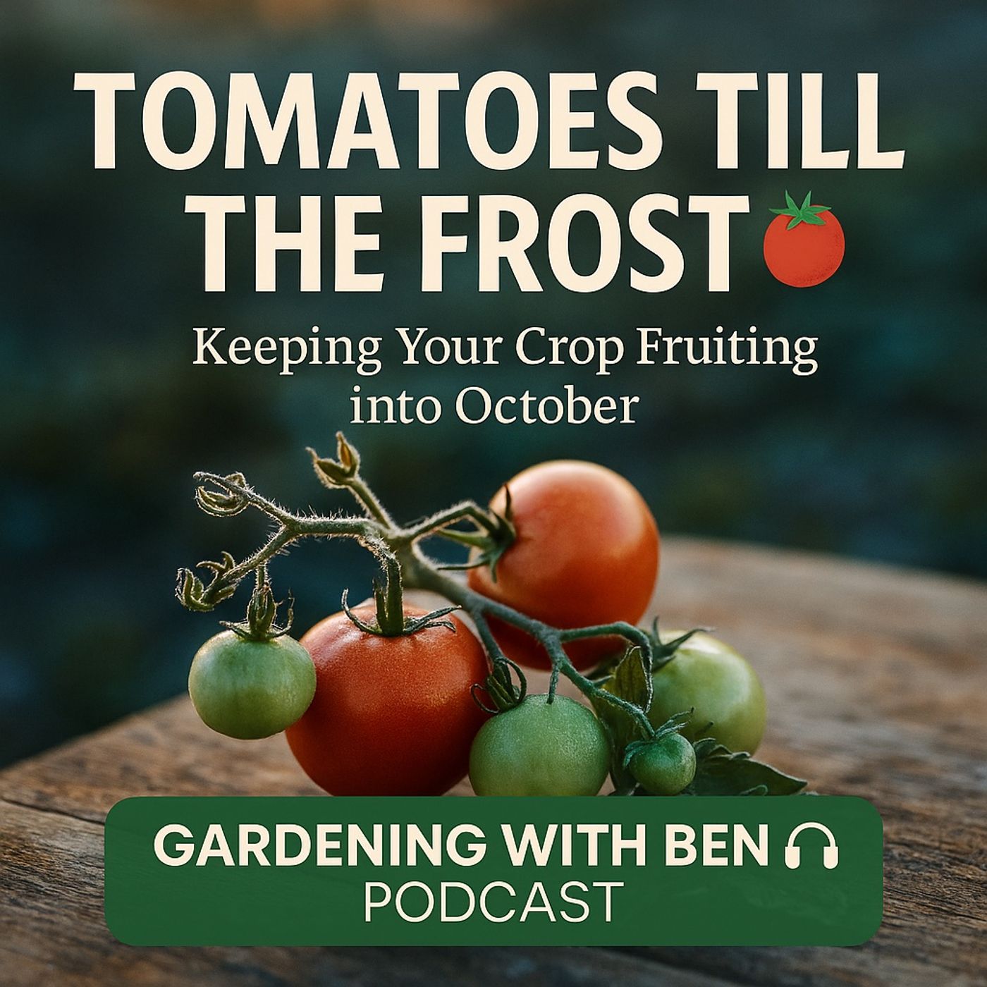 🎧 ✅ 🌱 Tomatoes Till the Frost: Keeping Your Crop Fruiting into October 🌿 | Late-Season Growing Tips 🎧