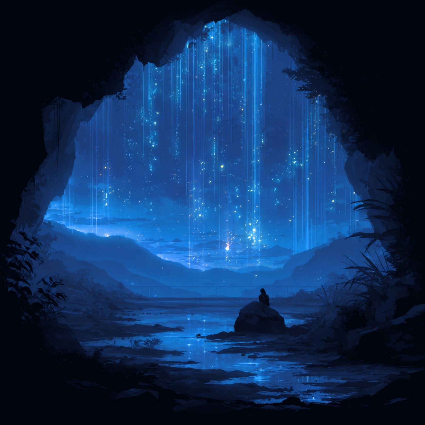 Cave Rain Sounds | Relaxing Sounds for Sleep