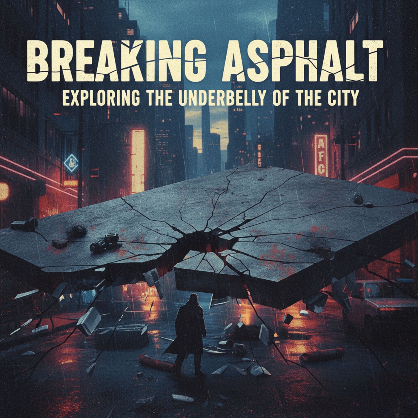 Breaking Asphalt Exploring the Underbelly of the City cover art