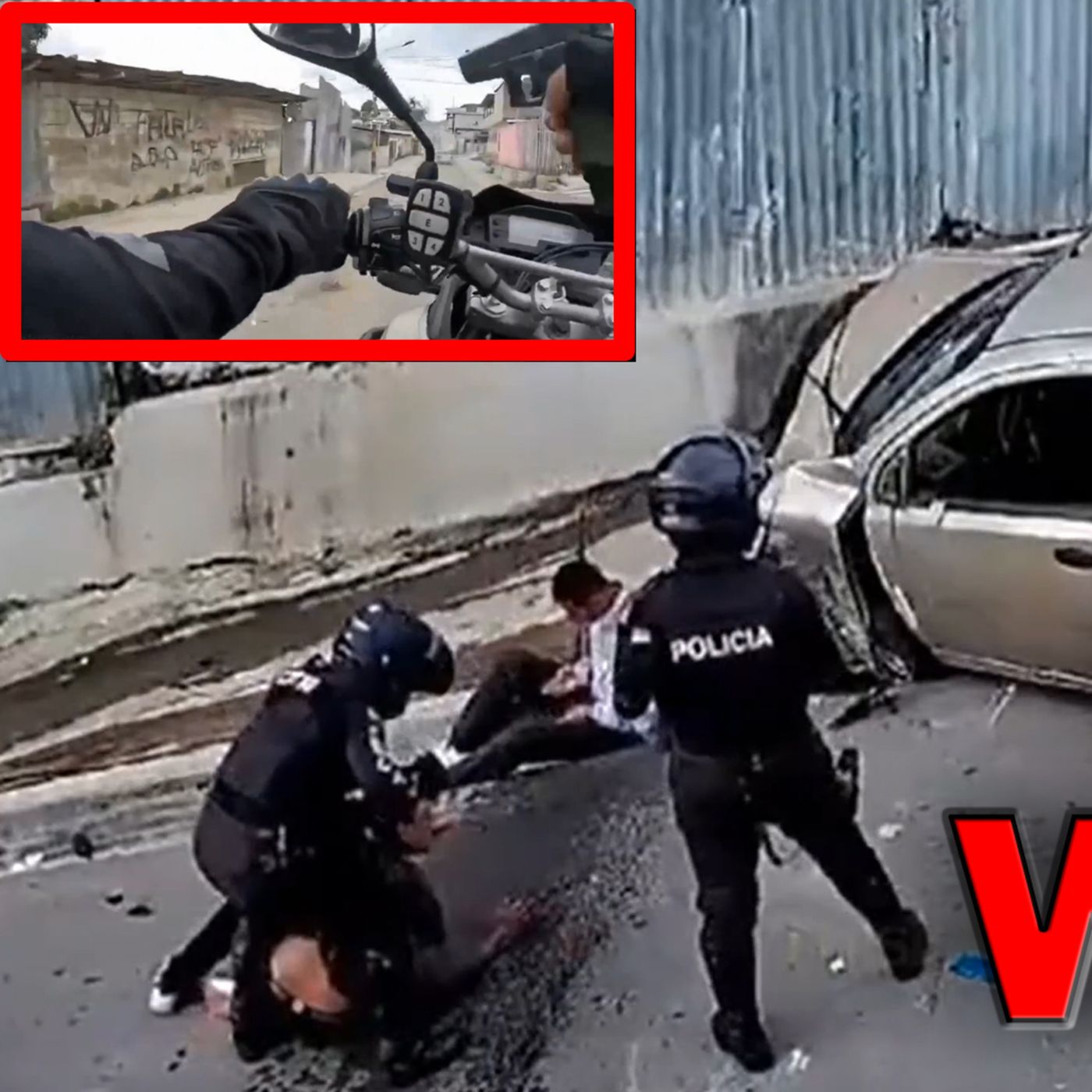 Ecuador Police Officers Save Hostage In Wild Shootout Pursuit On Video! LEO Round Table S10E14 episode artwork