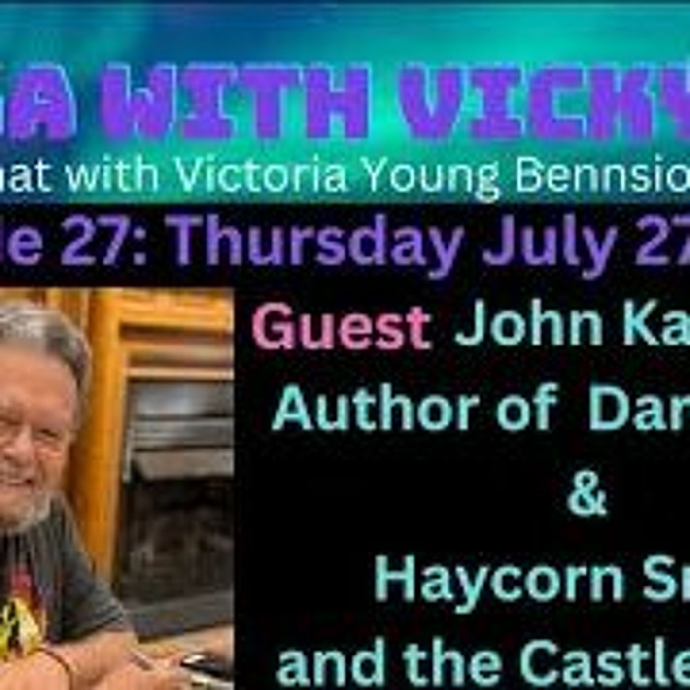 Fika With Vicky Welcomes Guest John Kachuba - July 27, 2023 episode artwork