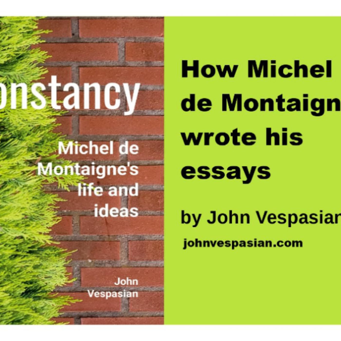 How Michel de Montaigne wrote his essays episode artwork