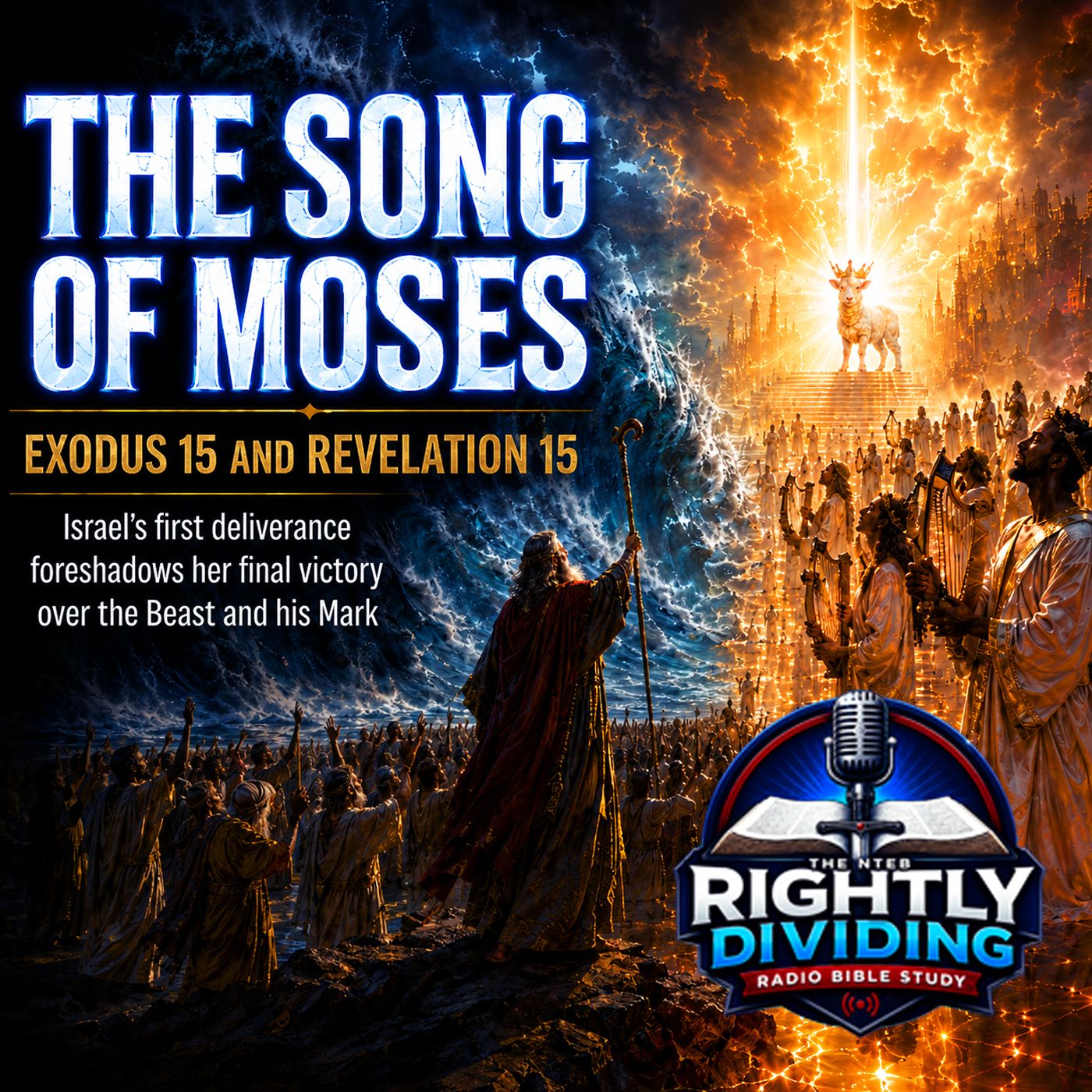 NTEB RADIO BIBLE STUDY: The Song of Moses — NTEB BIBLE RADIO: Rightly Dividing cover