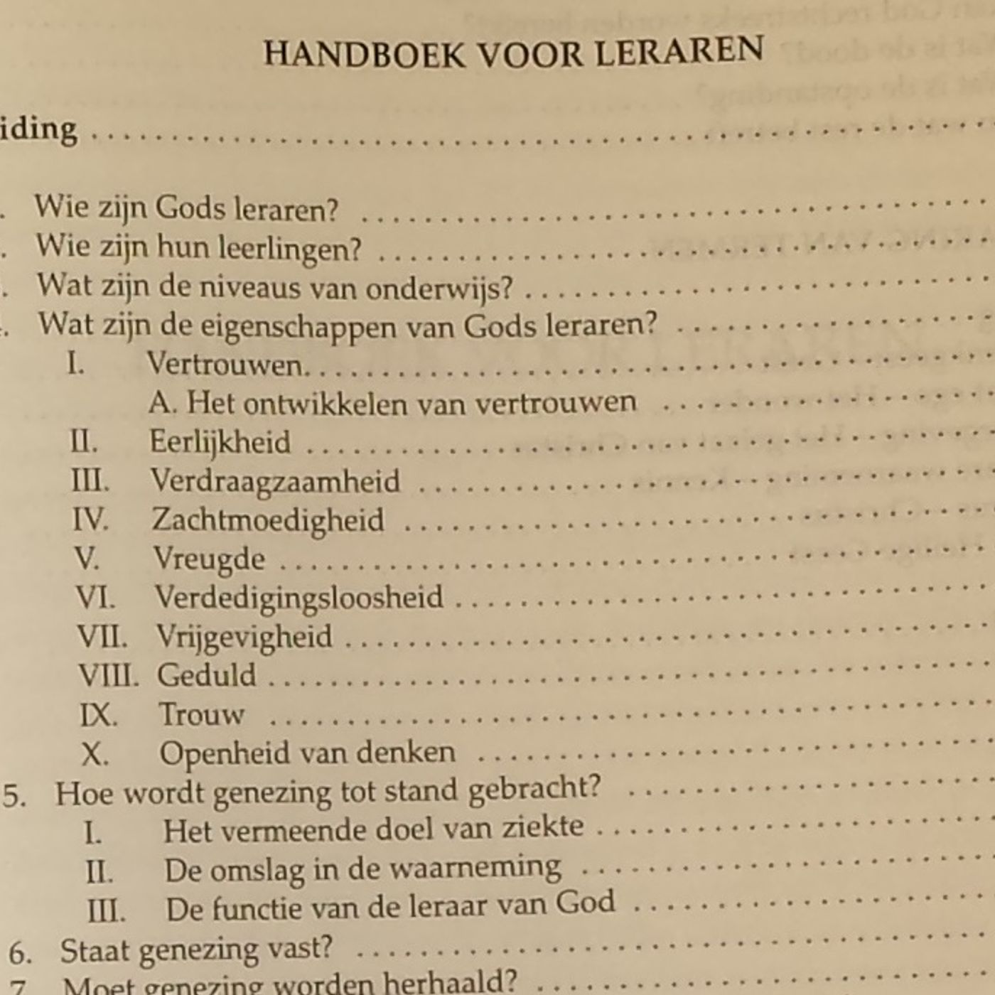 Handboek Voor Leraren