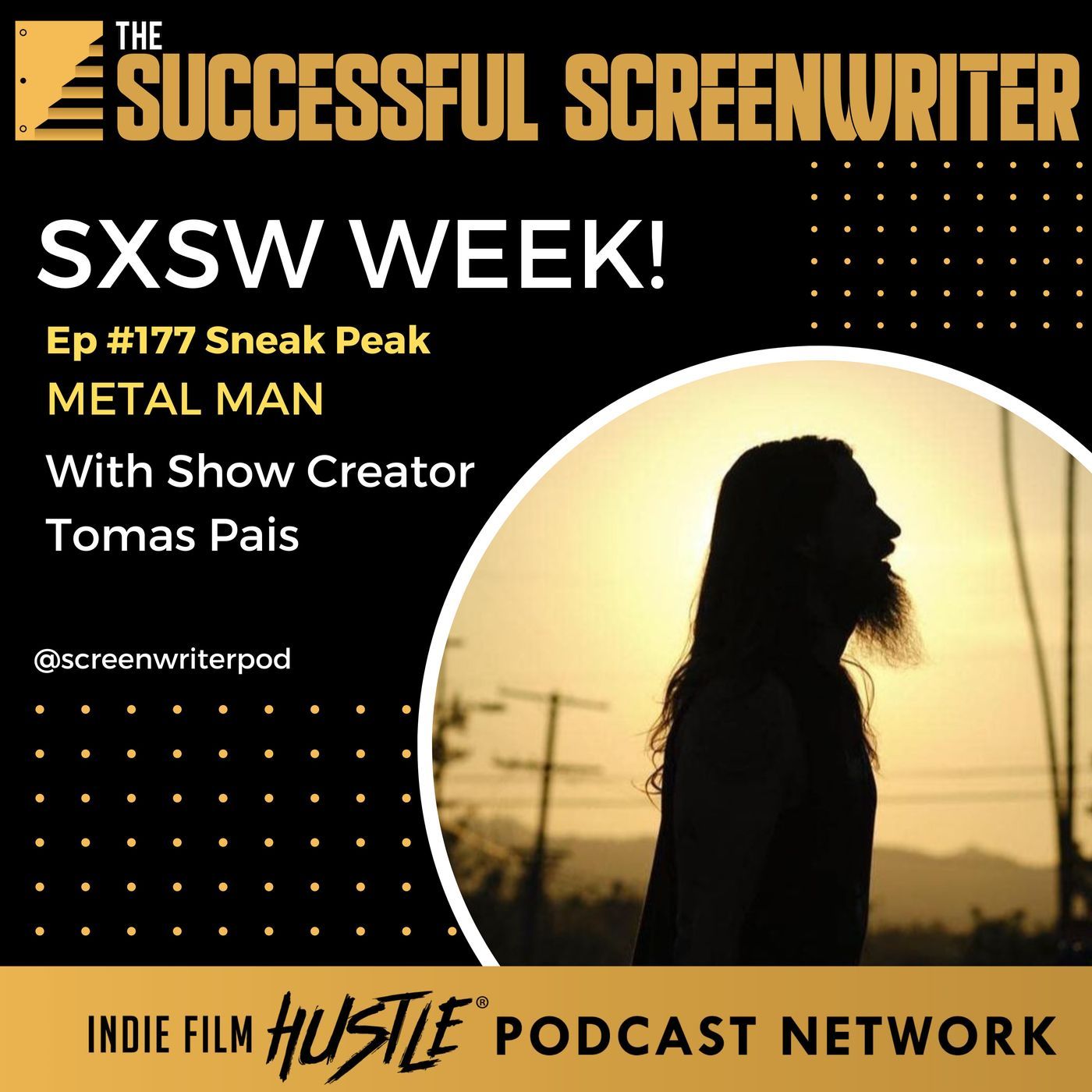 Ep 177 - SXSW Week - Metal Man with Show Creator Tomas Pais episode artwork