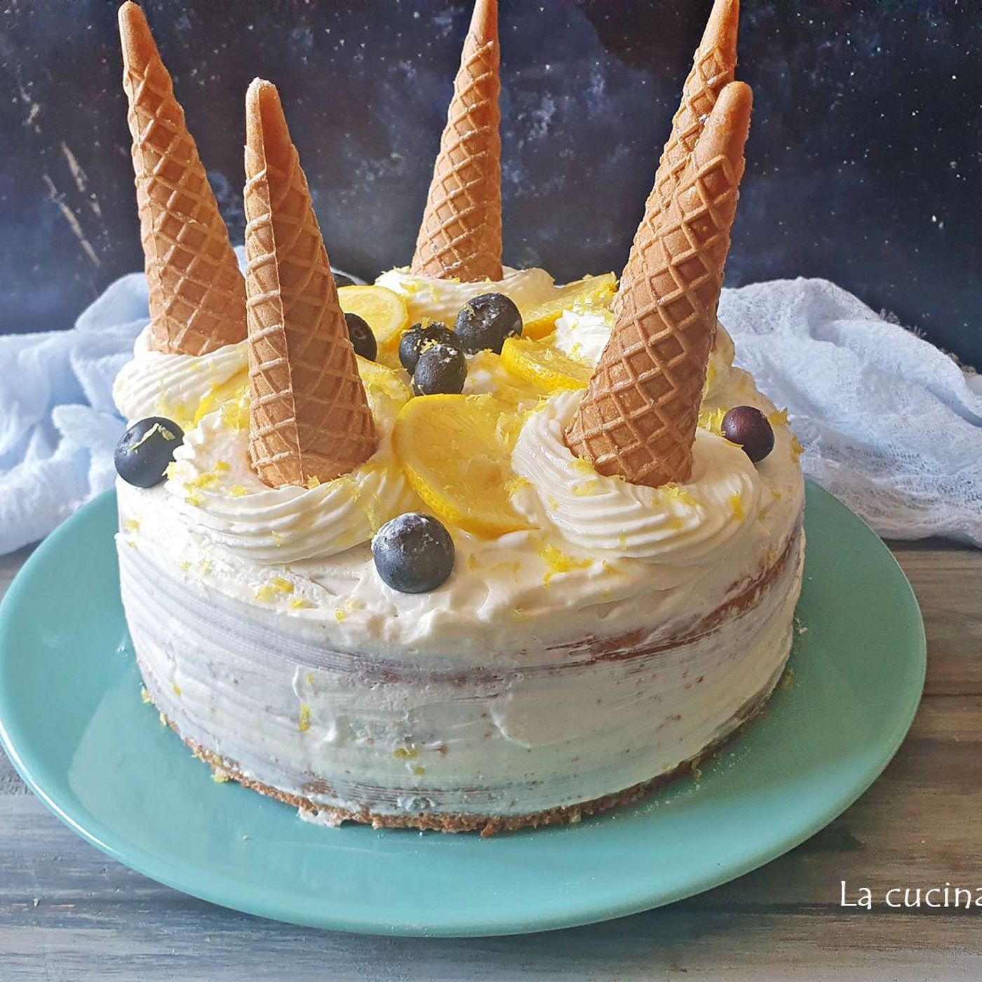 Torta al limone con coni gelato episode artwork