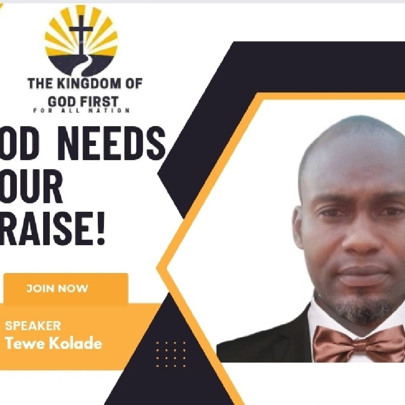 GOD NEEDS YOUR PRAISE!