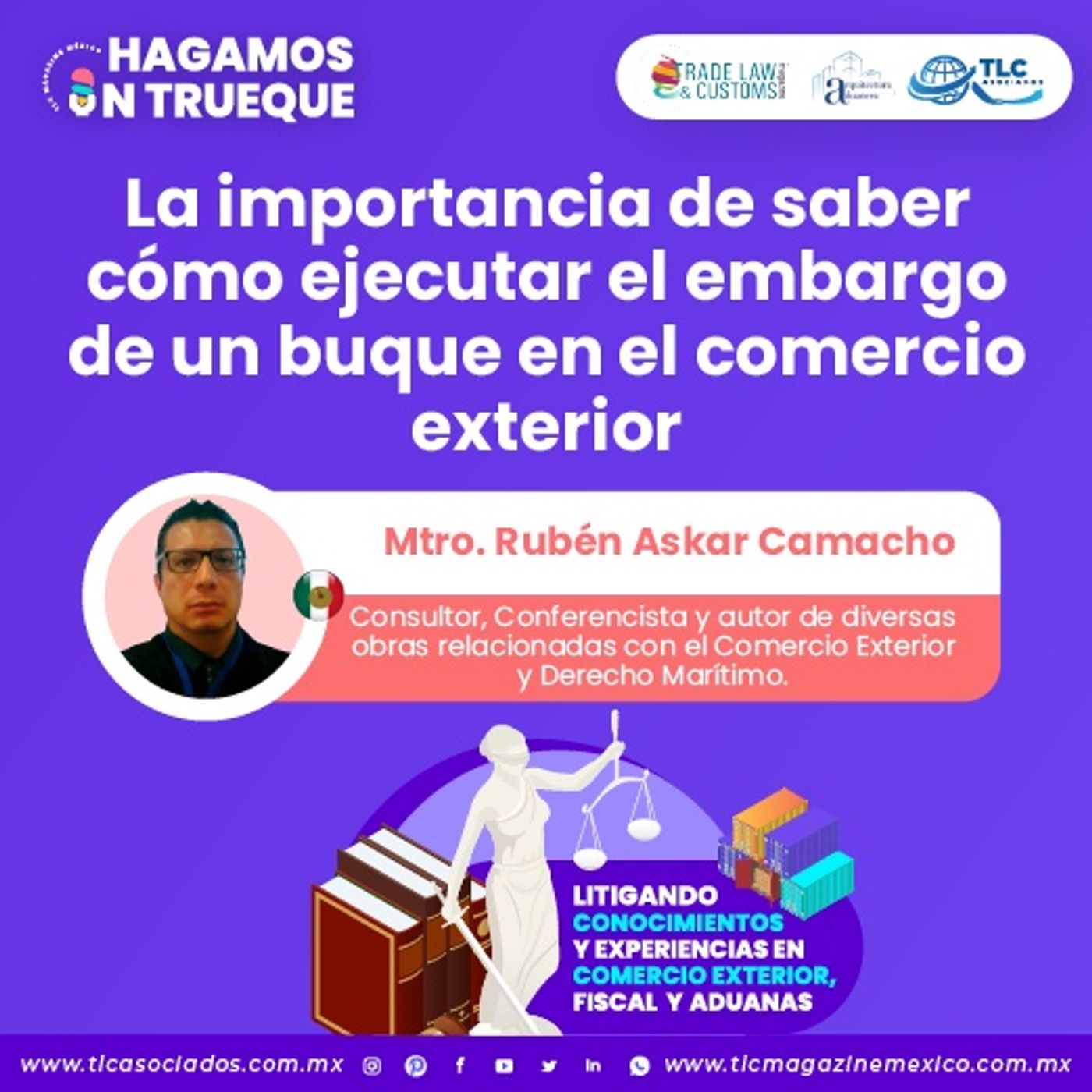 Episodio 335. La importancia de saber cómo ejecutar el embargo de un buque en el comercio exterior episode artwork