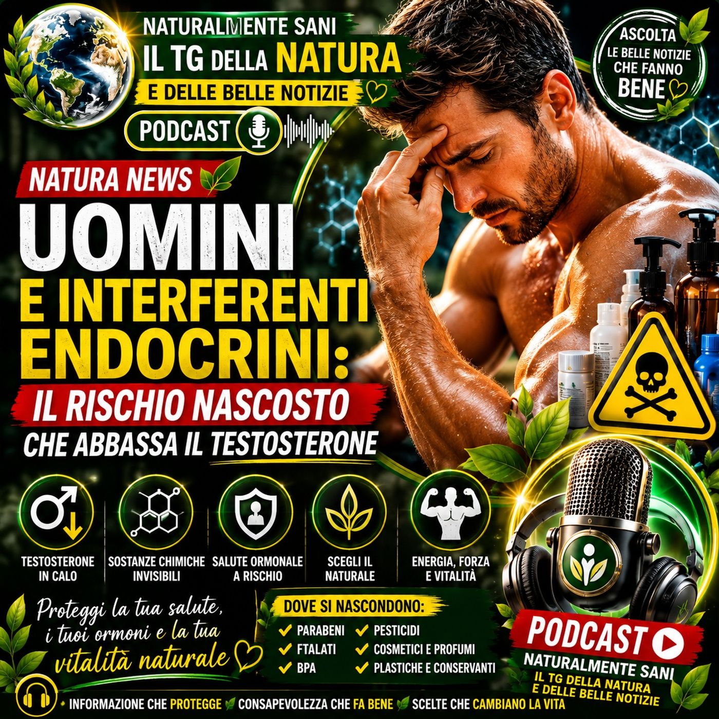 Uomini attenti agli interferenti endocrini episode artwork
