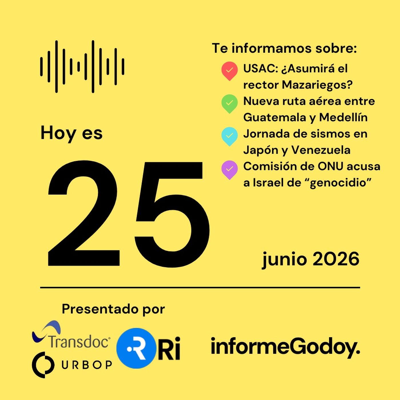 25 de junio 2026 episode artwork