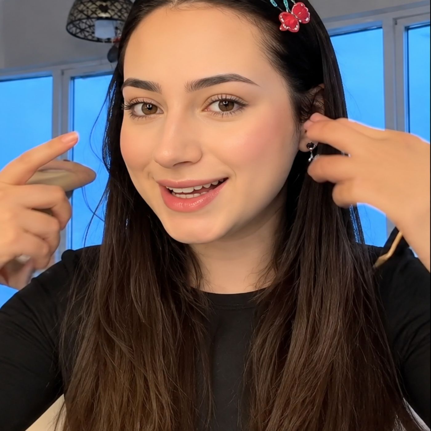 💄😍 ميكاب رائع مع لانا! إطلالة مميزة وخطوات جميلة ✨❤️