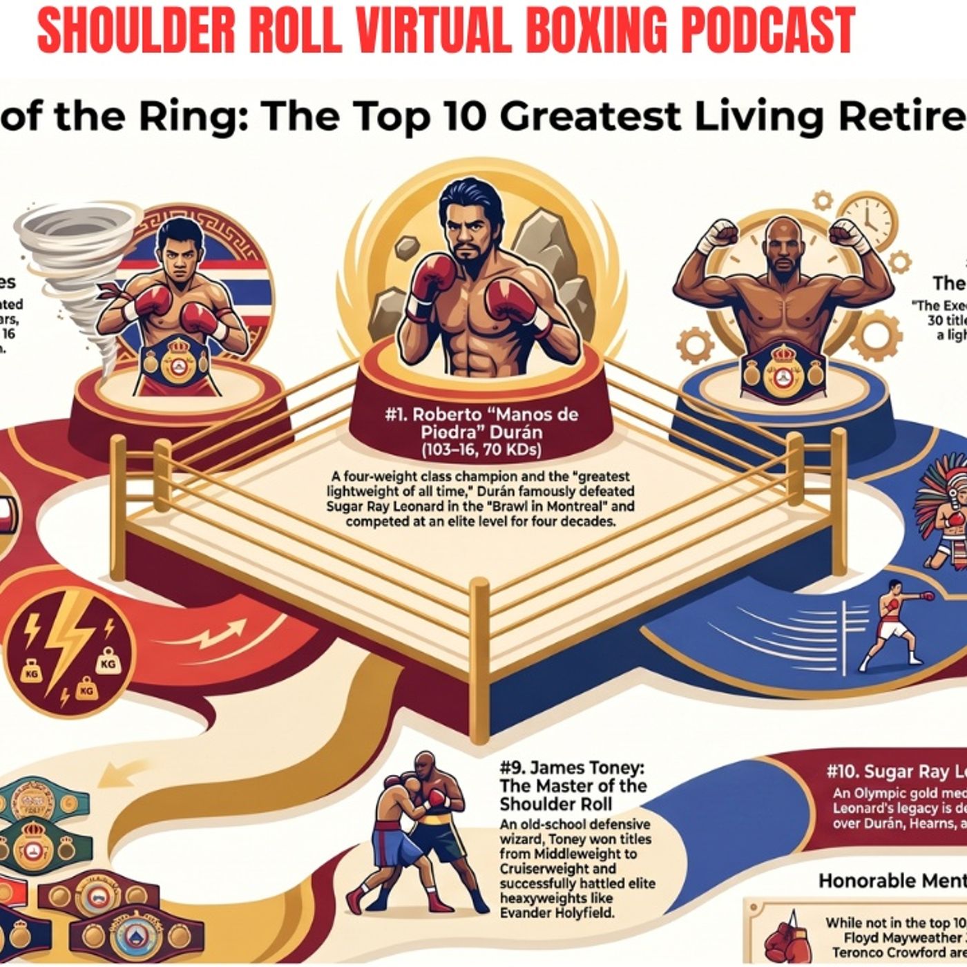 Shoulder Roll Virtual Boxing Podcast episode artwork