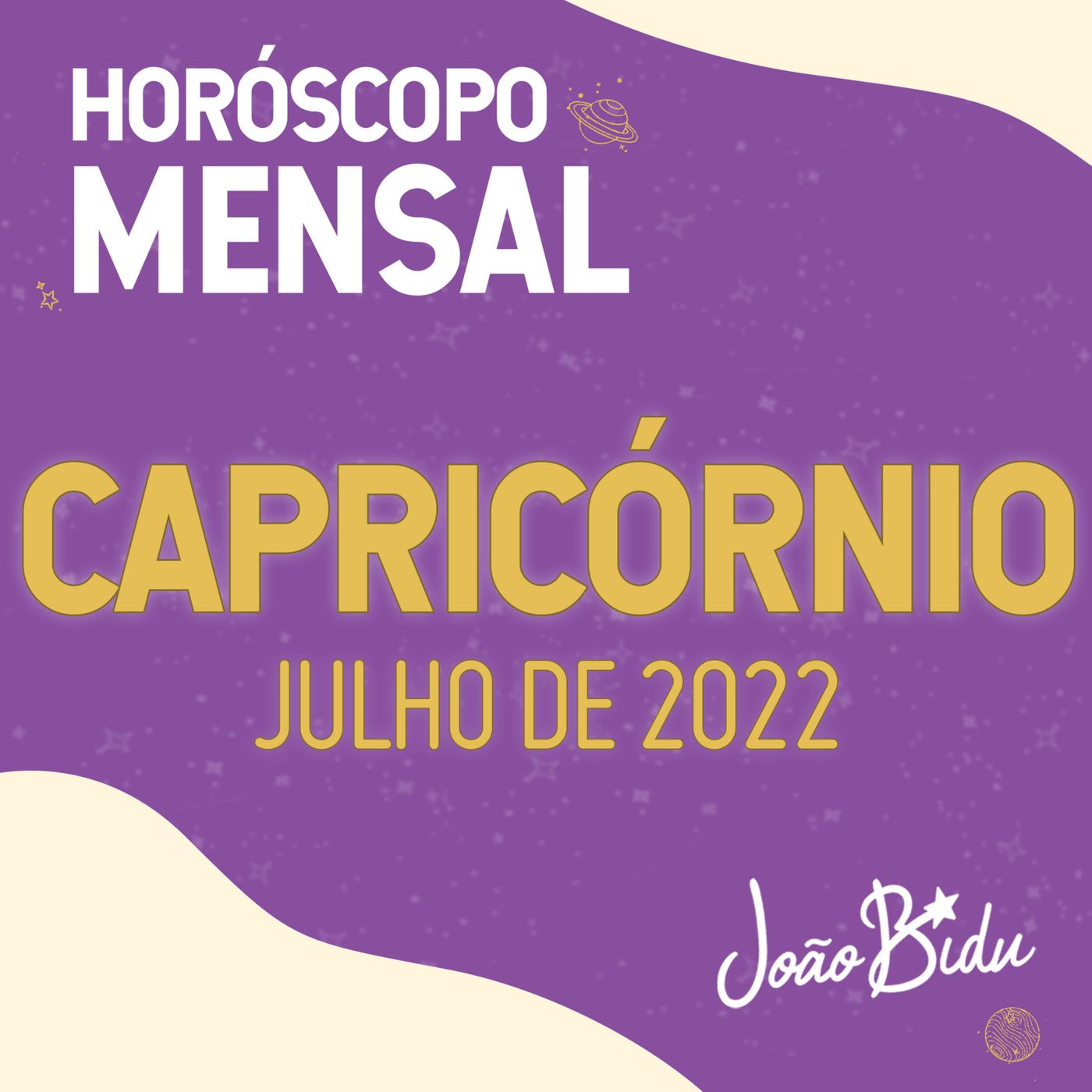 Horóscopo do Mês por João Bidu