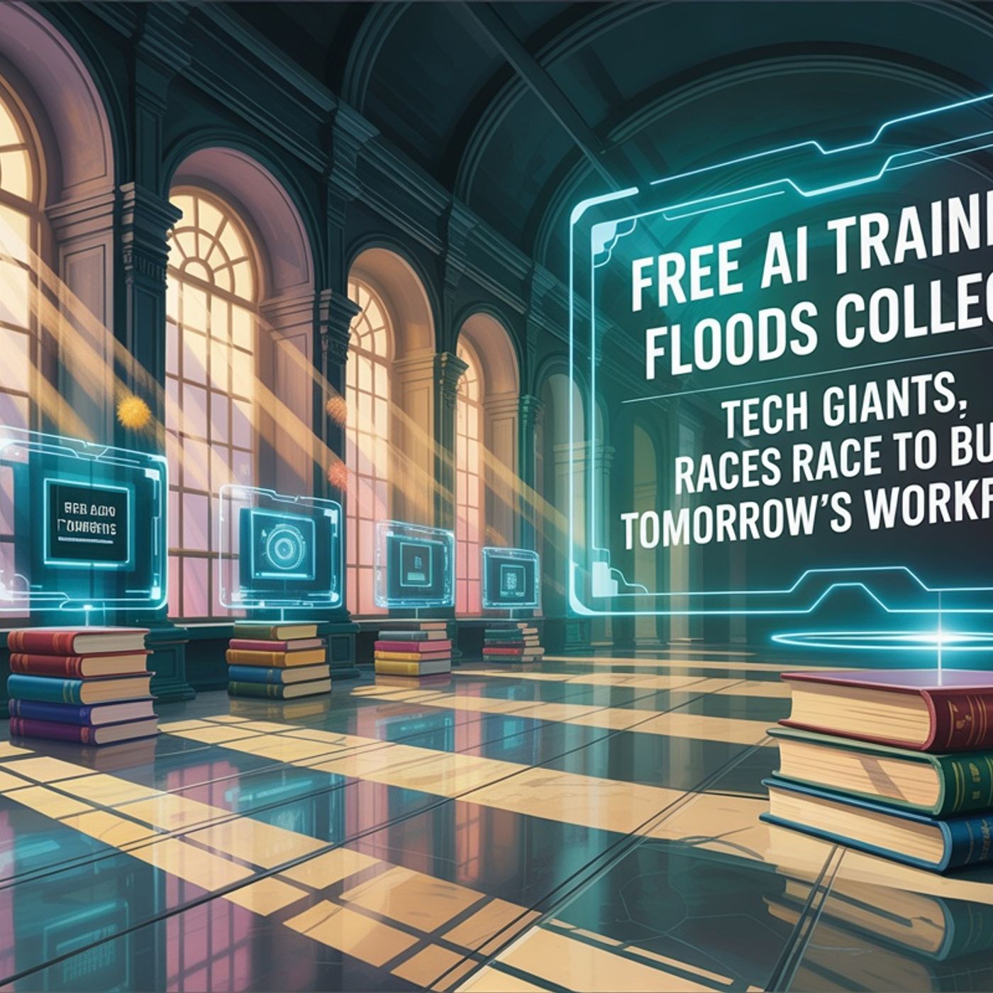 📚 Free AI Training Floods Colleges