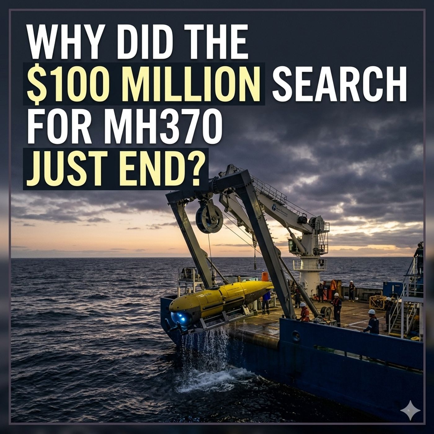 Why Did the $100 Million Search for MH370 Just End? episode artwork