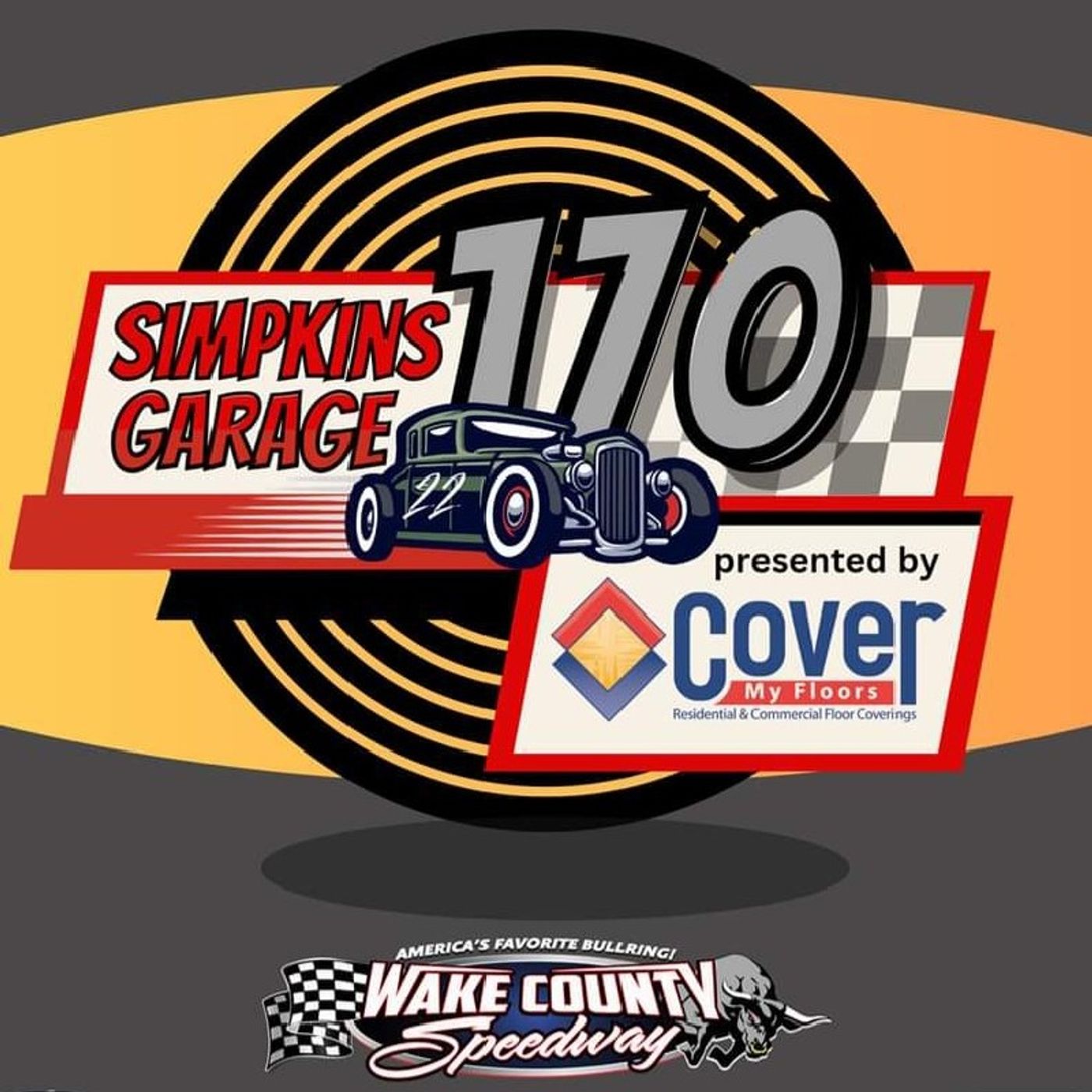 NASCAR Simpkins Garage 170 presented by Cover My Floors NC from Wake County Speedway! #WeAreCRN #CRNMotorsports