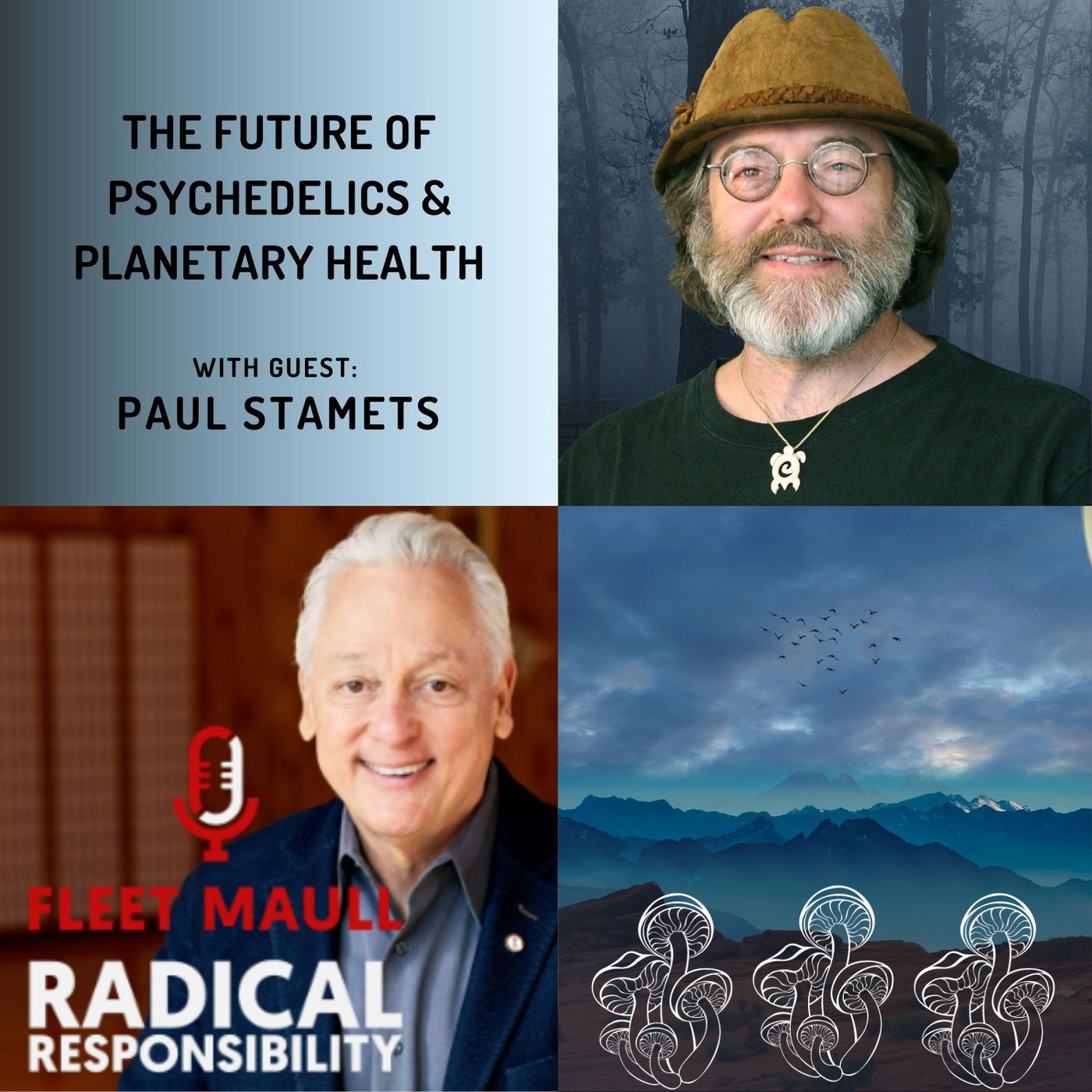 EP 171: The Future of Psychedelics and Planetary Health: Minds, Microdosing, and Mycelium | Paul Stamets