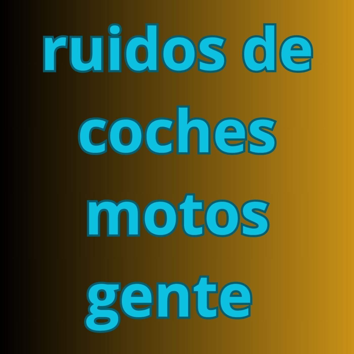 ruidos de coches motos gente episode artwork