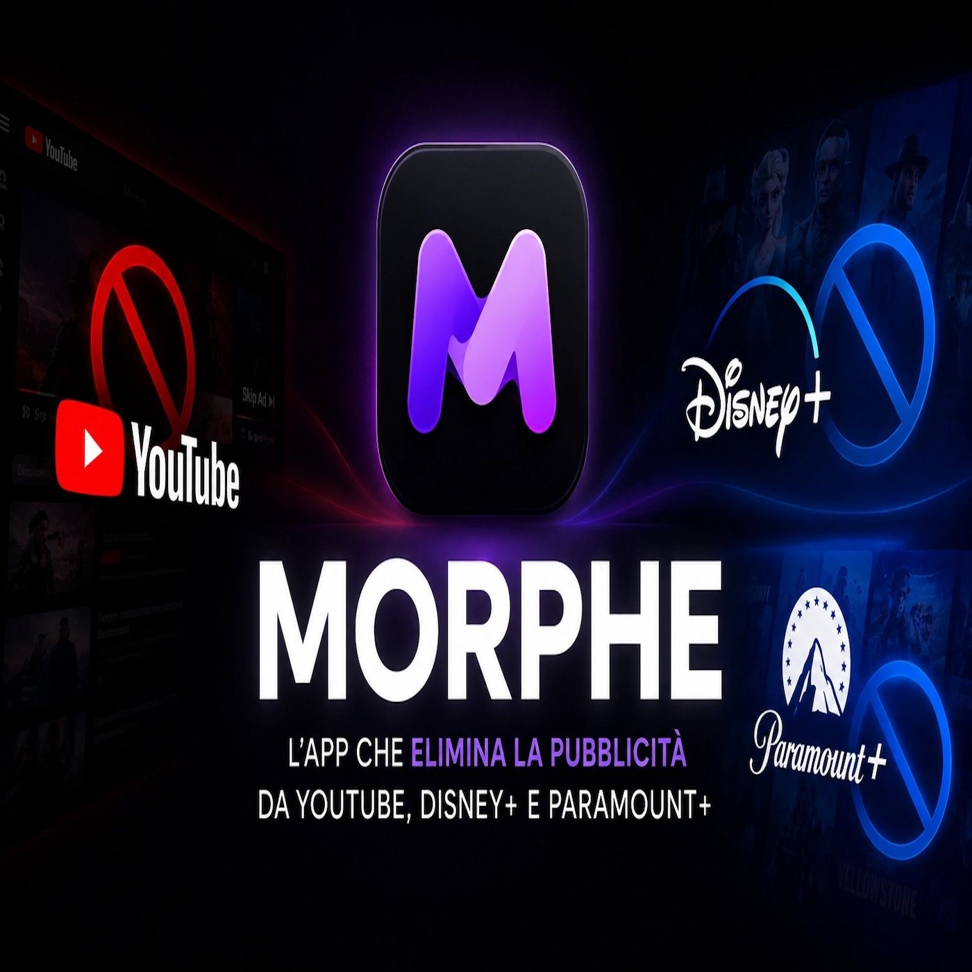 Morphe- addio pubblicità su YouTube, Disney+ e Paramount+ episode artwork