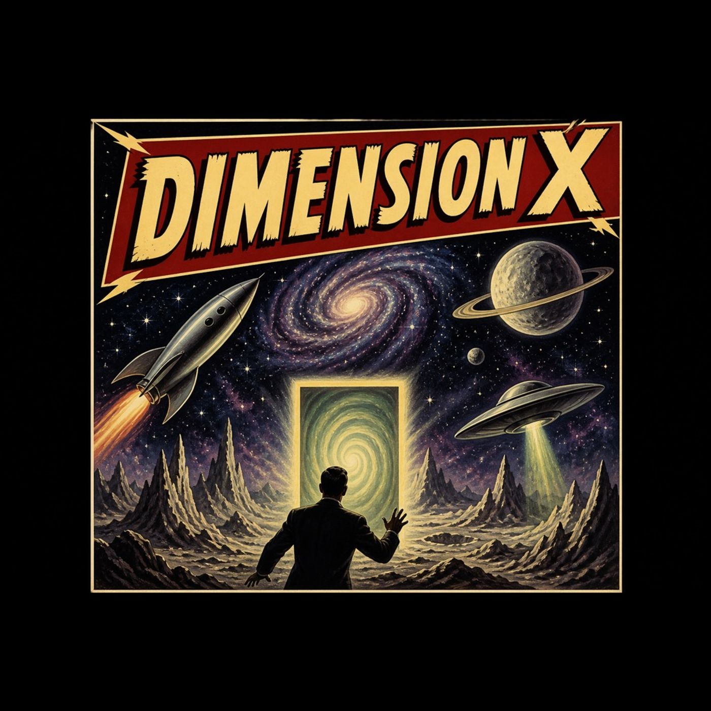 Dimension X podcast artwork