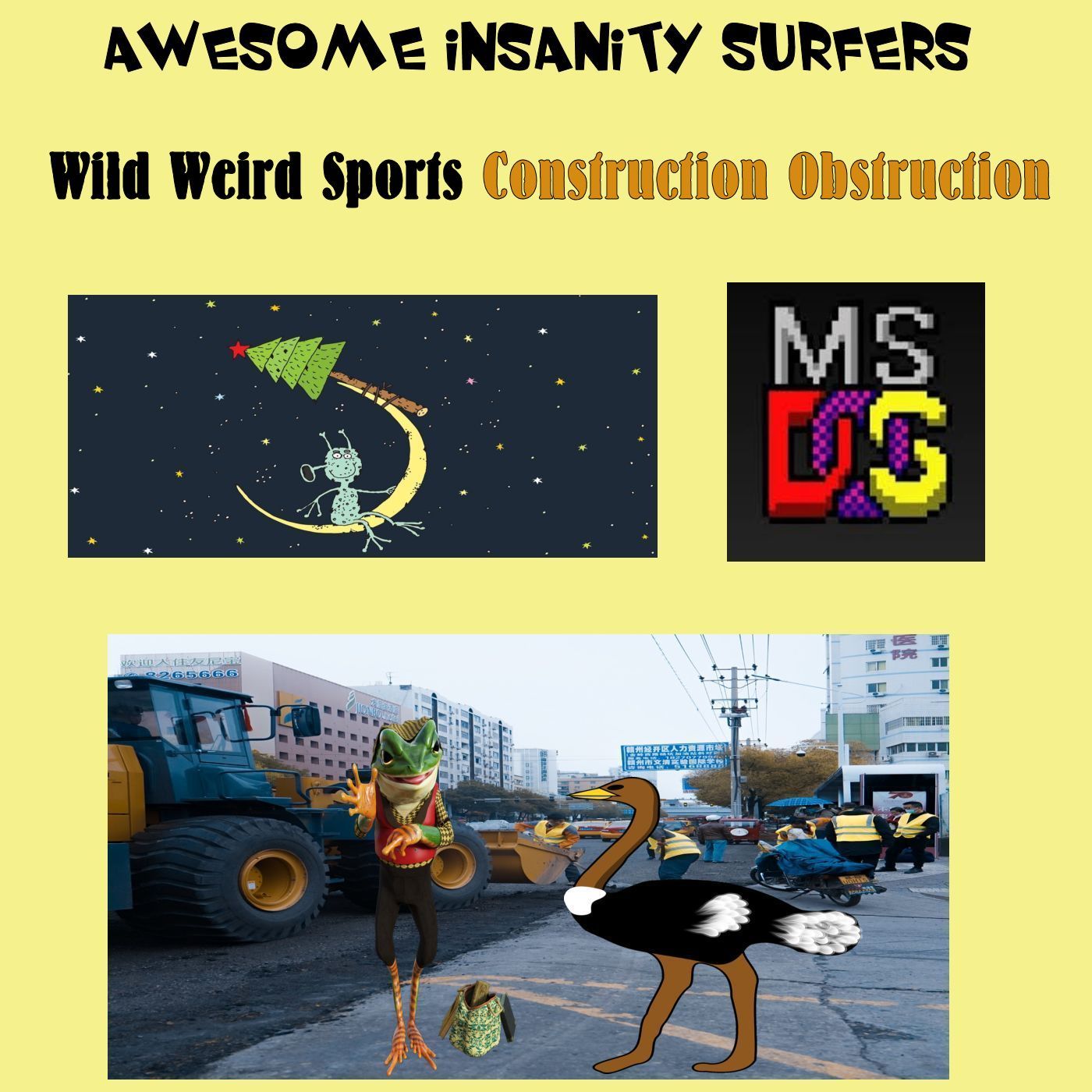 Wild Weird Sports Construction Obstruction