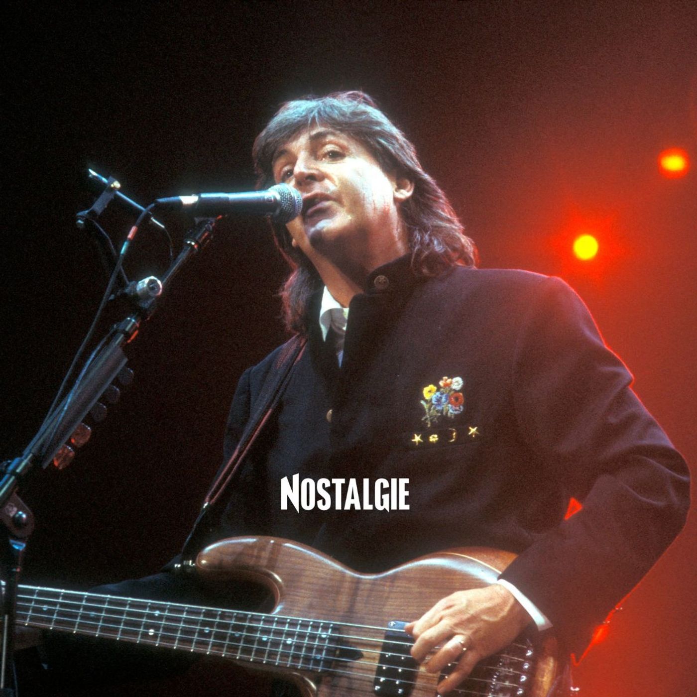 Sur scène avec Paul McCartney