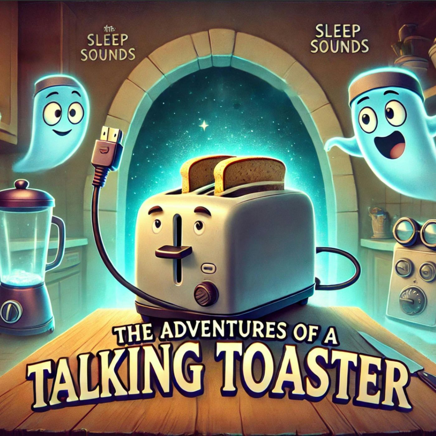 The Adventures of a Talking Toaster - A Bedtime Story with Sleep Sounds