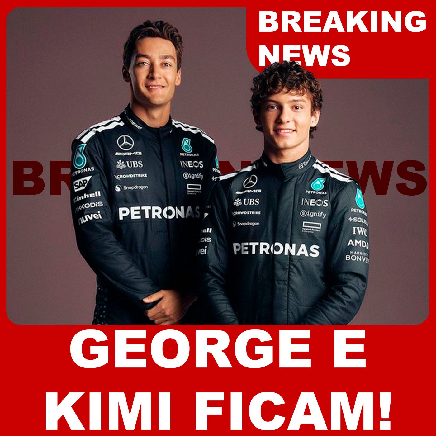 OFICIAL: MERCEDES RENOVA com RUSSELL E ANTONELLI! Que vagas sobram para 2026? OFICIAL: MERCEDES RENOVA com RUSSELL E ANTONELLI! Que vagas sobram para 2026?