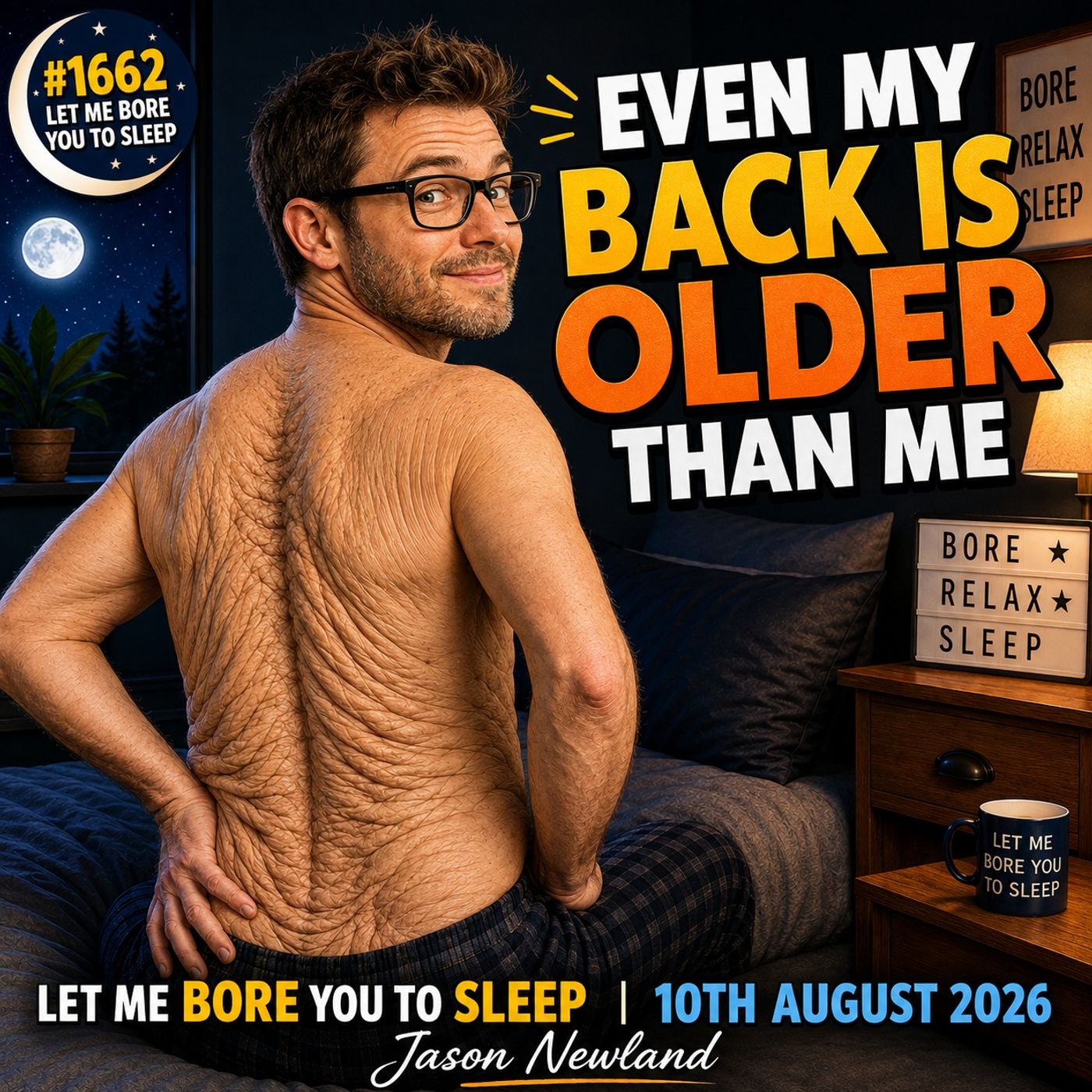 (Overnight Music) Even My Back Is Older Than Me | #1662 Let Me Bore You To Sleep | 10th August 2026 episode artwork