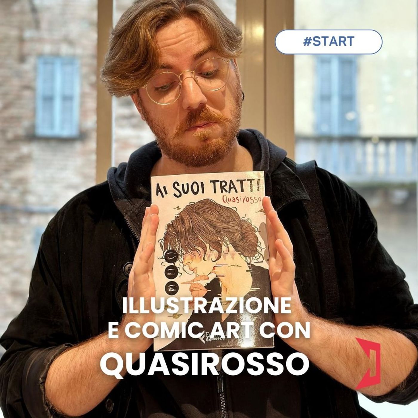 START | Ospiti Giò Quasirosso e Federica Sansoni - comic art