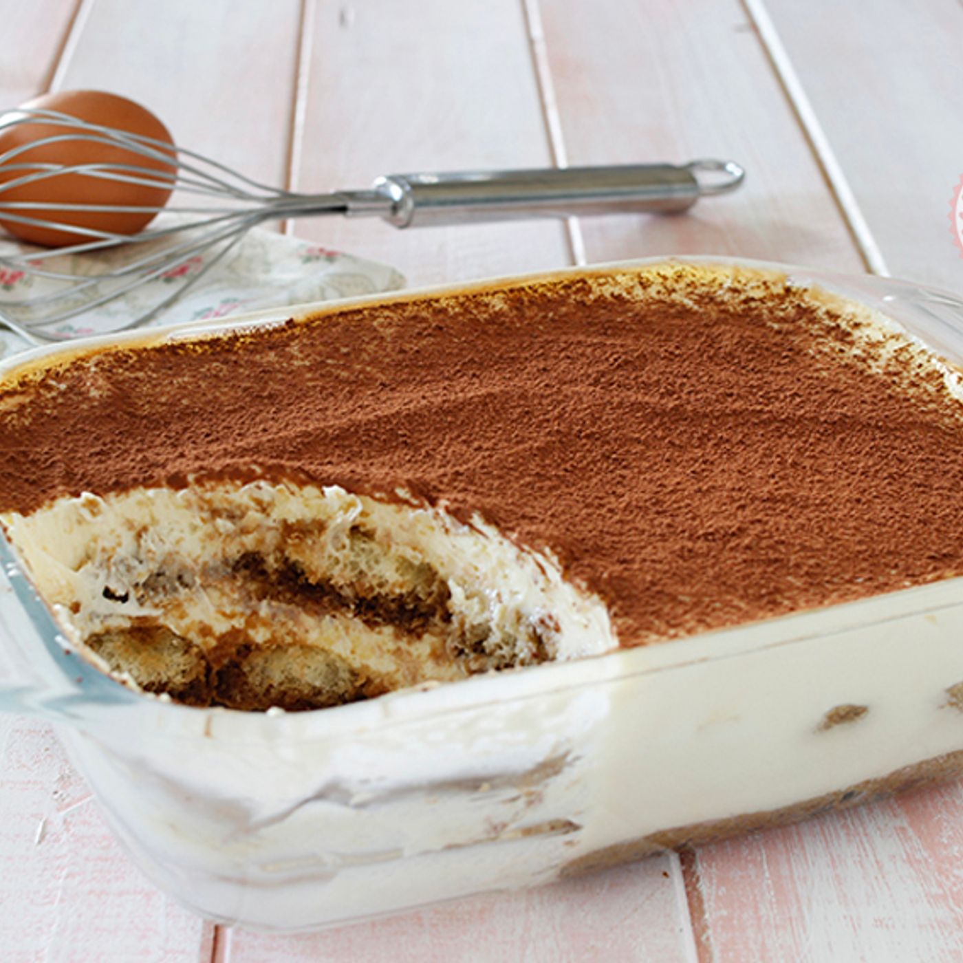 TIRAMISU CON UOVA PASTORIZZATE