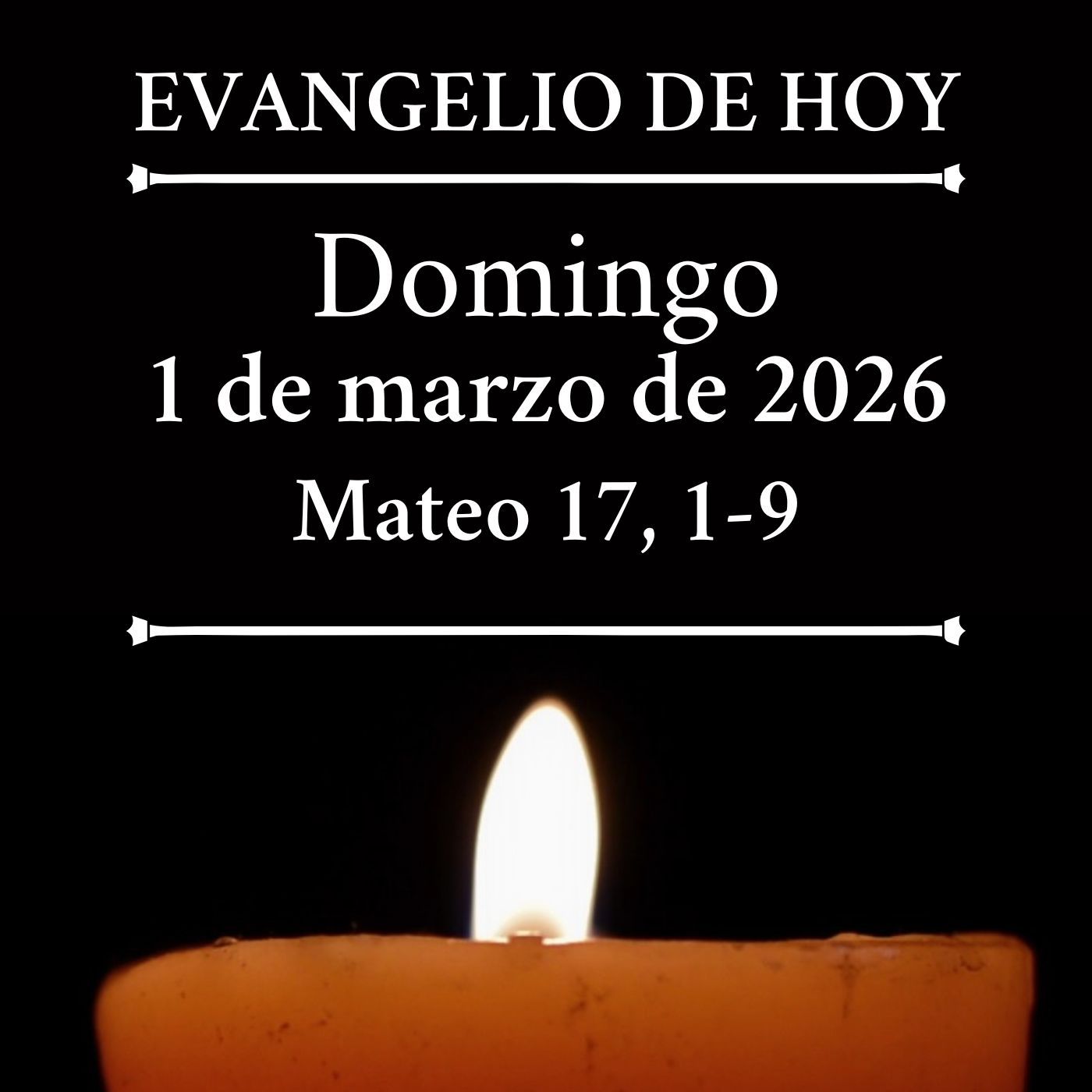 Evangelio del domingo 1 marzo de 2026 - Este es mi Hijo, el amado, escuchadlo episode artwork