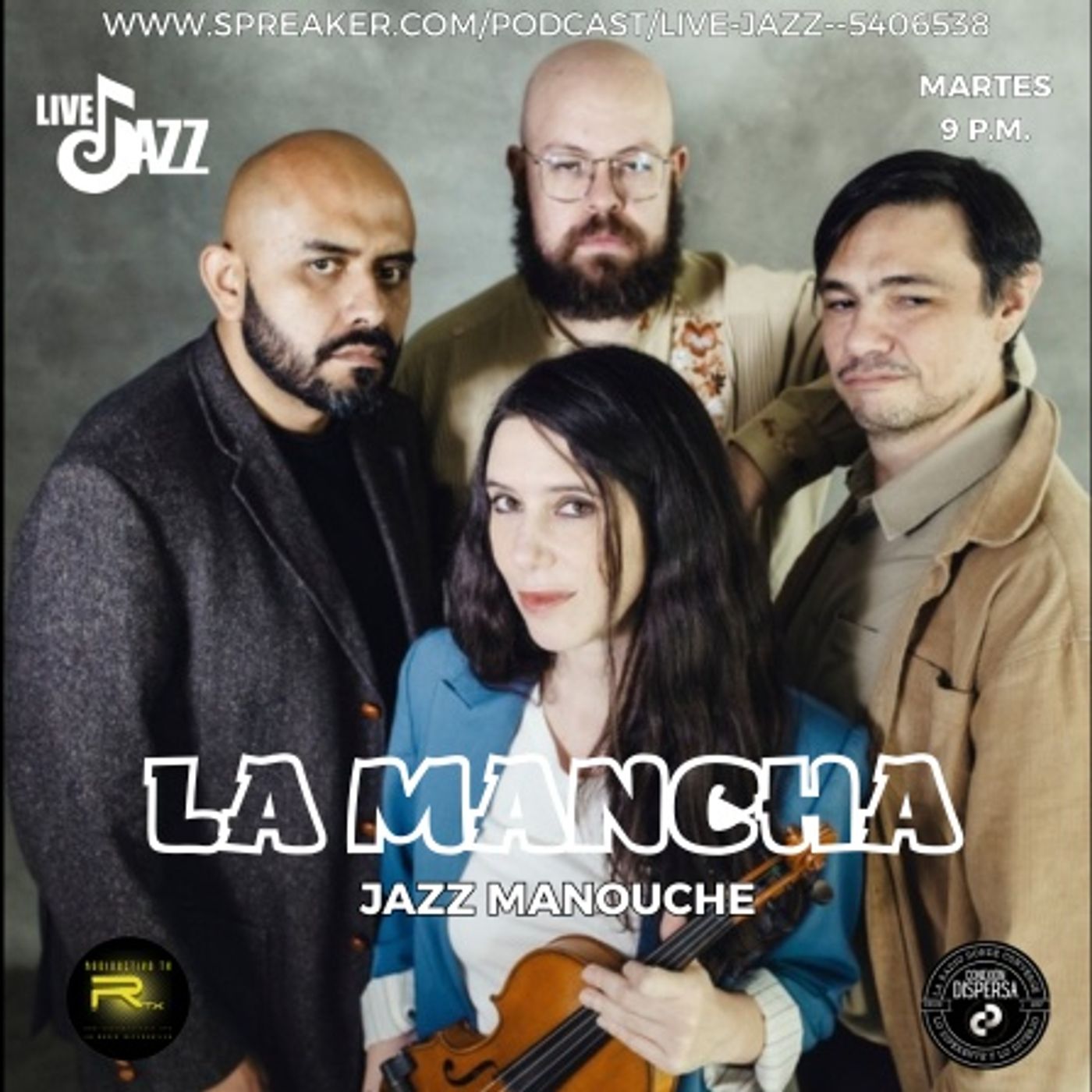 Live Jazz La Mancha podcast episode artwork